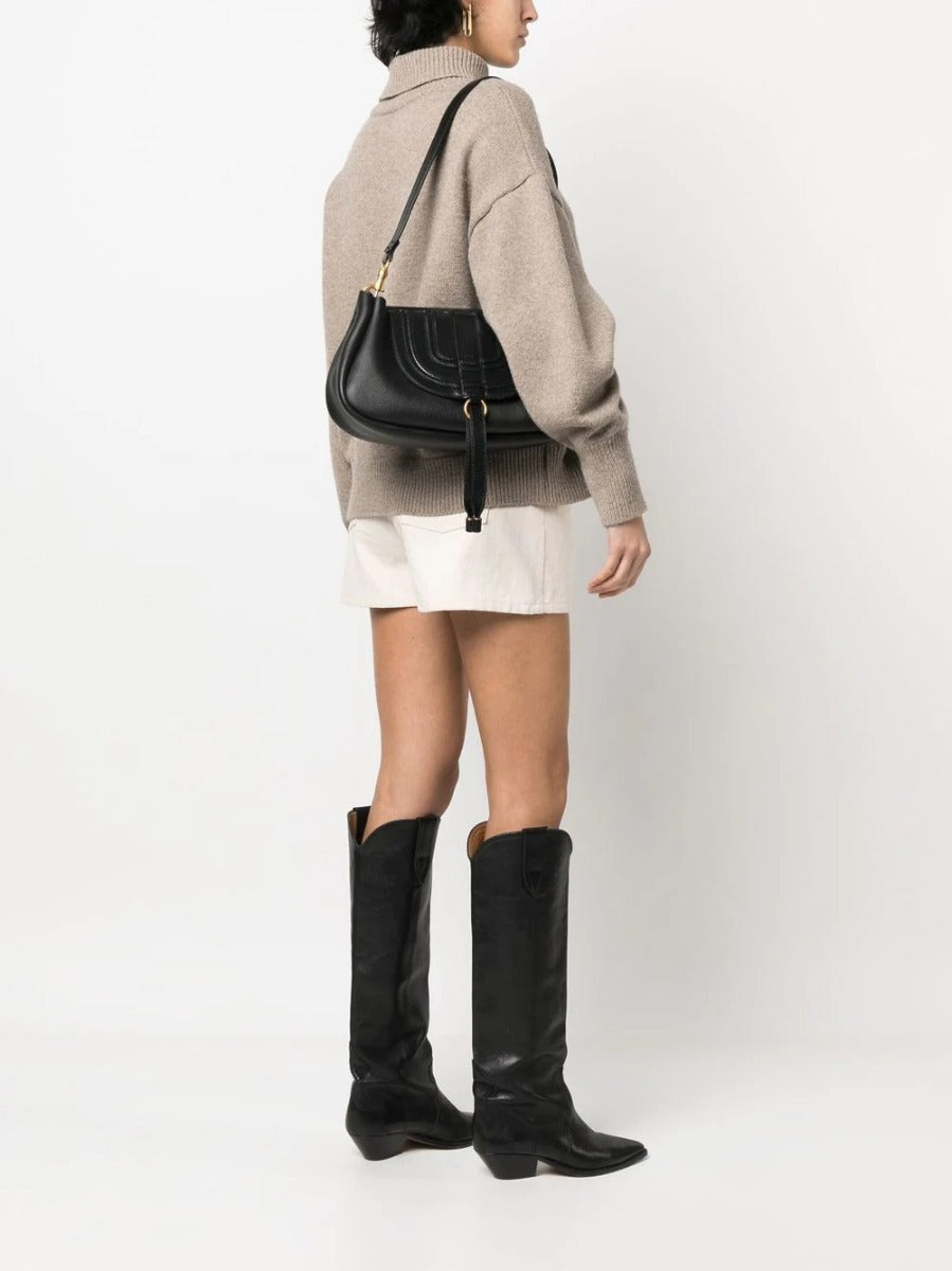 Marcie Leather Bag Chloe оригінал – Купити в Україні – боковий вид