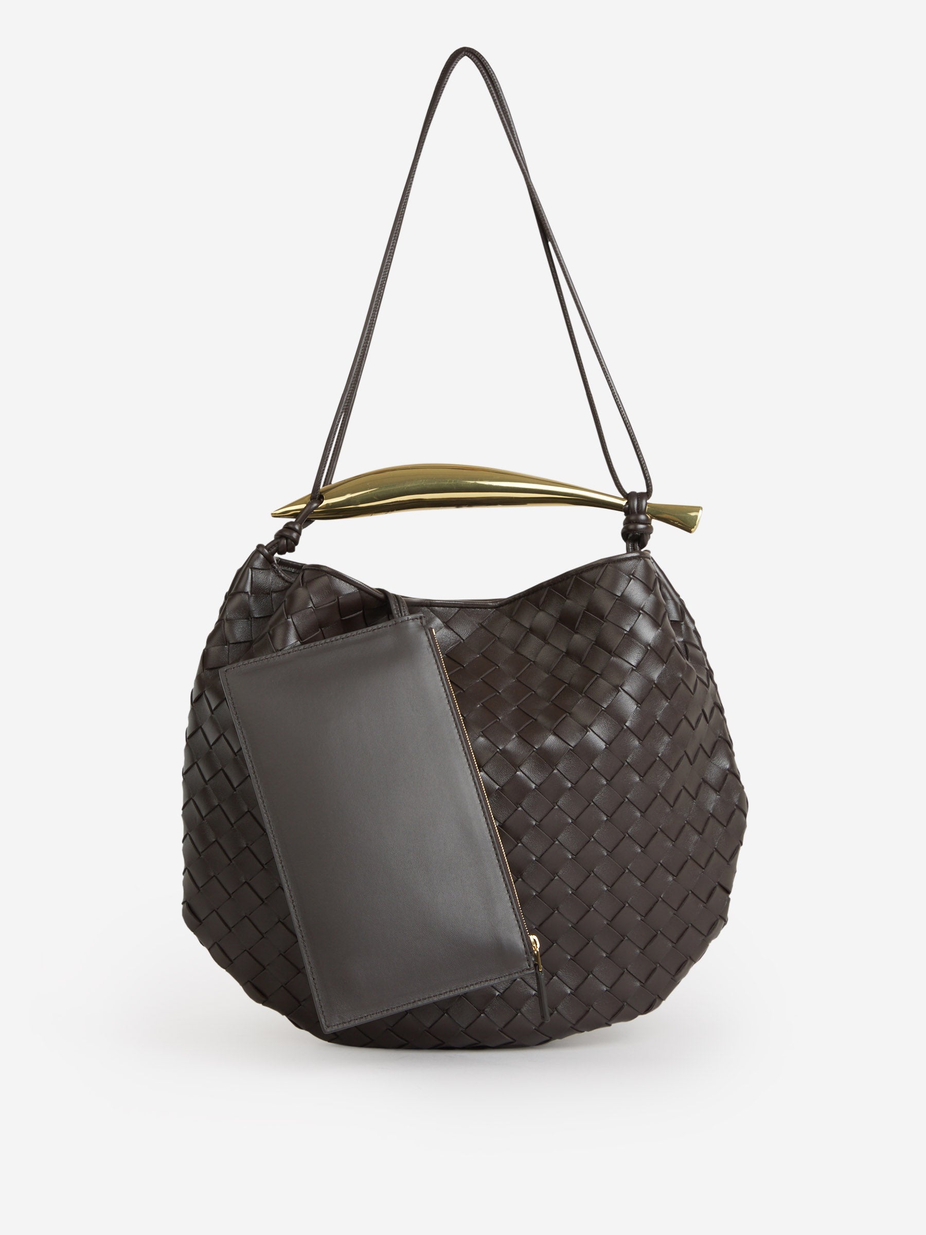 Medium Sardine Bag Bottega veneta оригінал – Купити в Україні – вид ззаду