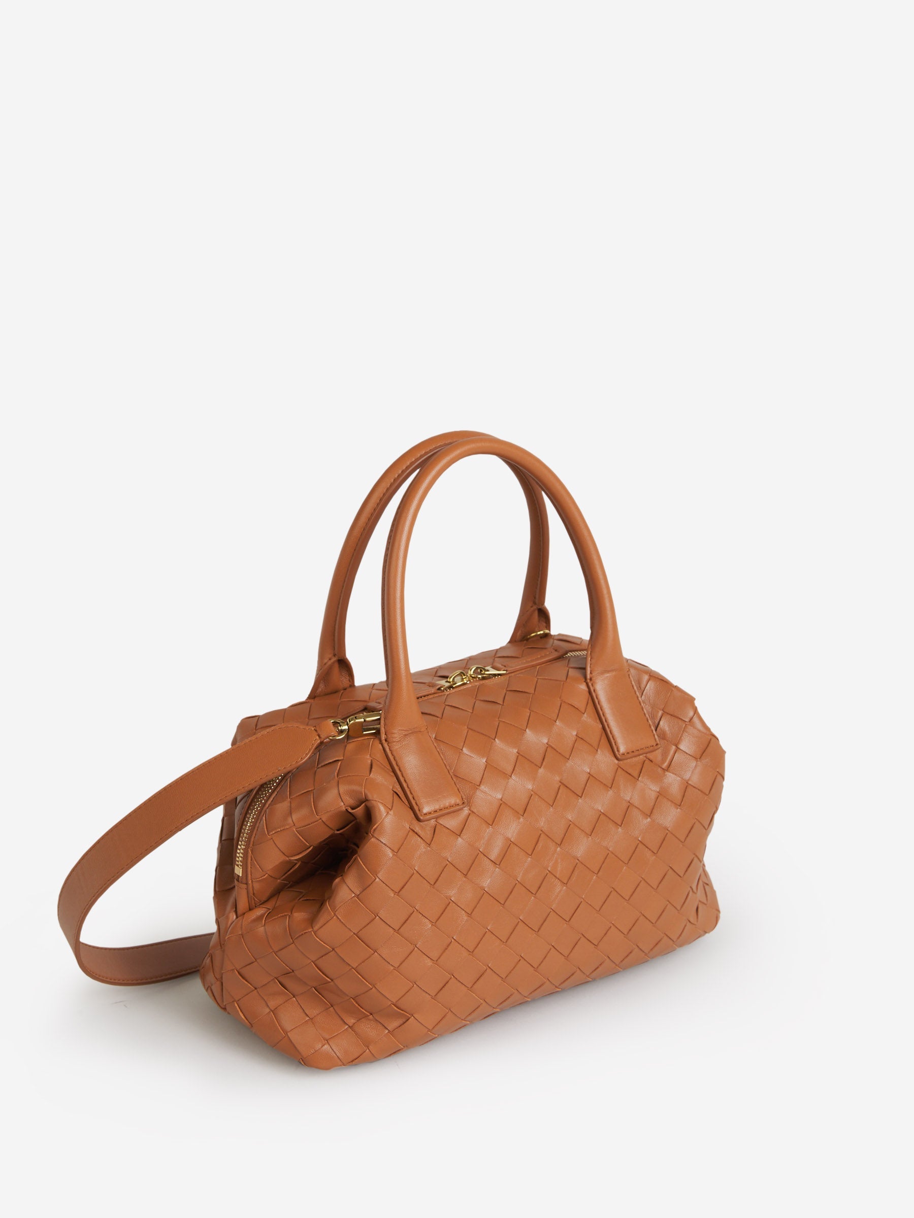Bolso De Mano Bauletto Bottega veneta – Гарантія оригінальності – вид ззаду