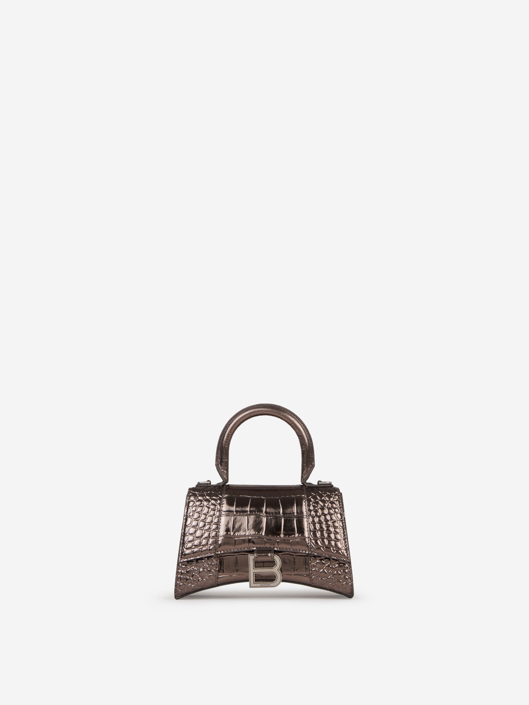 Оригінальна Hourglass Xs Bag Balenciaga – боковий вид