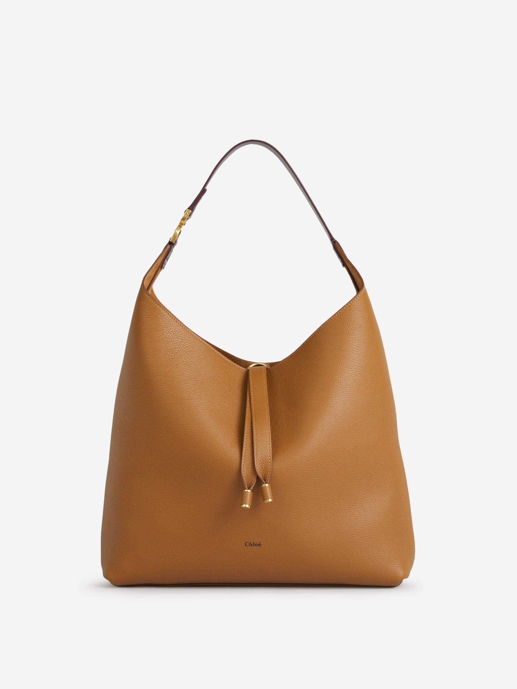 Оригінальна Leather Hobo Bag Chloe – боковий вид
