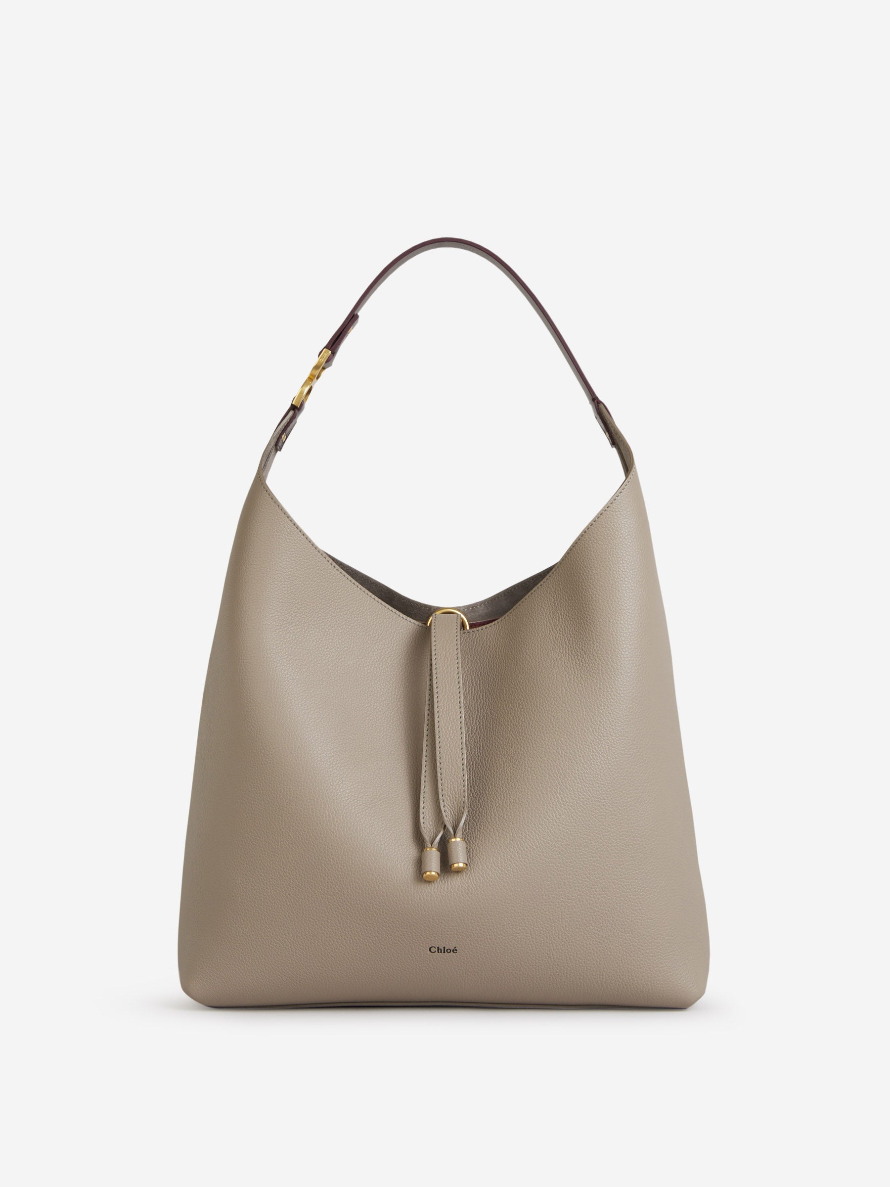 Оригінальна Leather Hobo Bag Chloe – вид ззаду