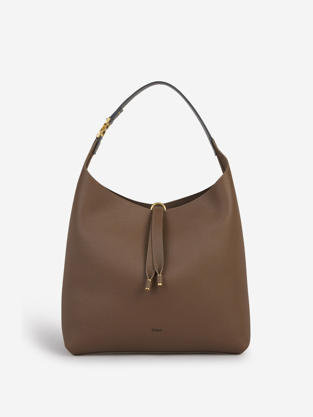 Оригінальна Leather Hobo Bag Chloe – боковий вид