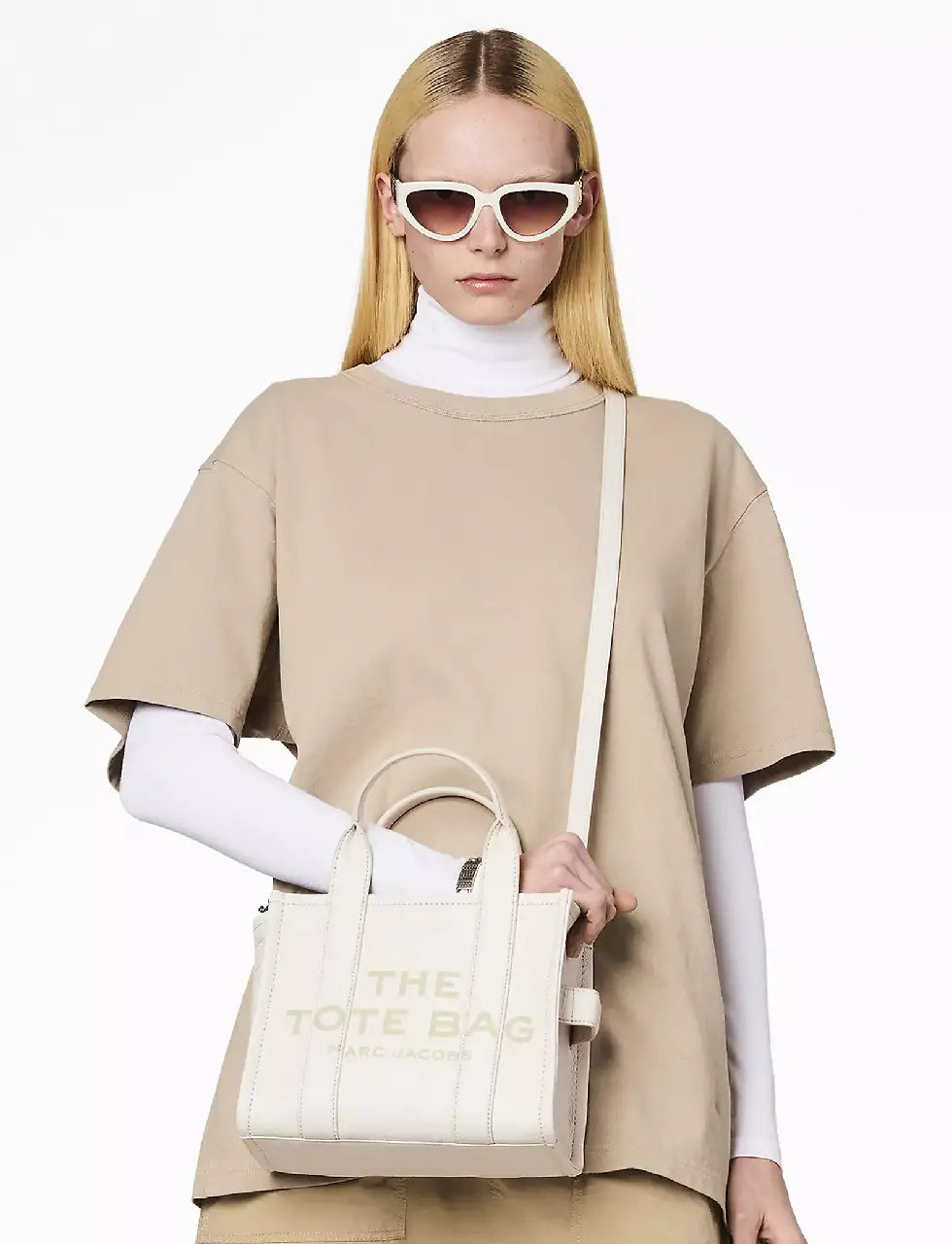 Leather S Tote Bag Marc jacobs – Гарантія оригінальності – вид ззаду