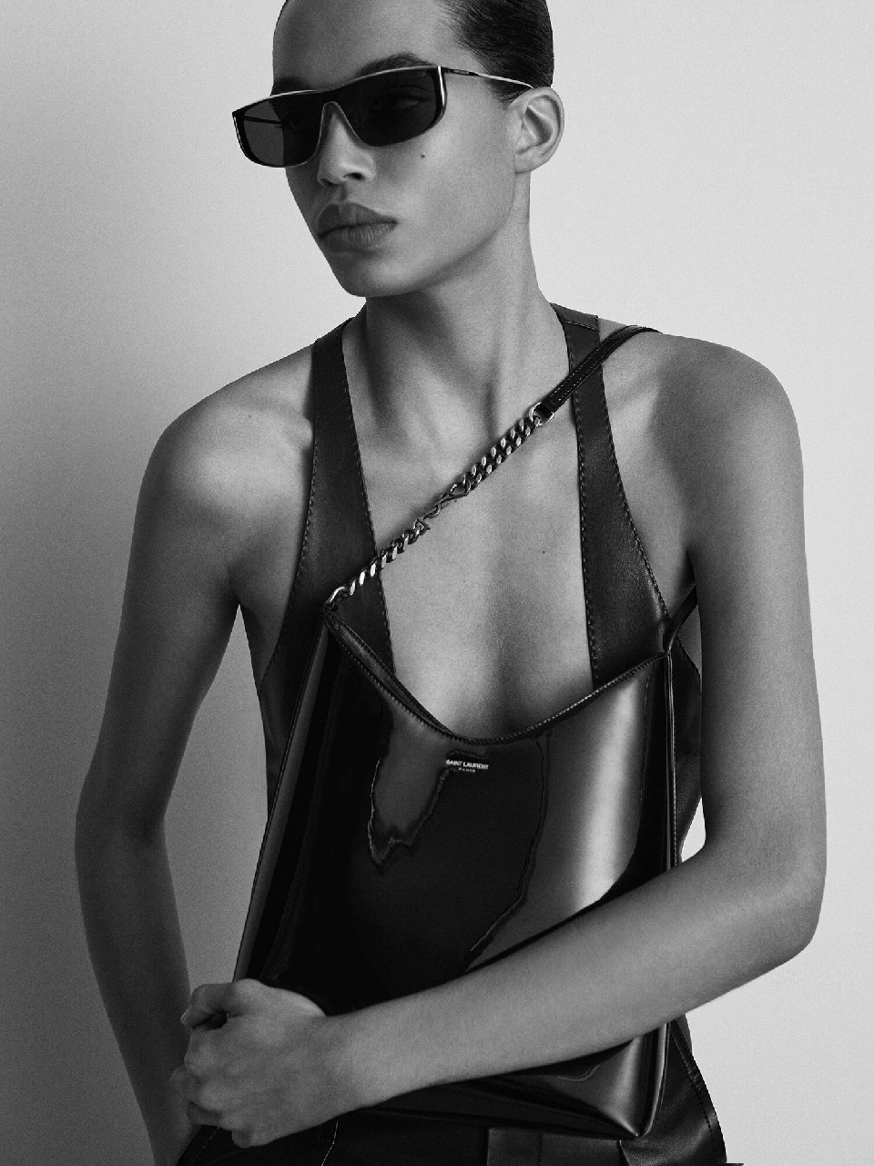 Оригінальна Rendez-Vous Shoulder Bag Saint laurent – боковий вид