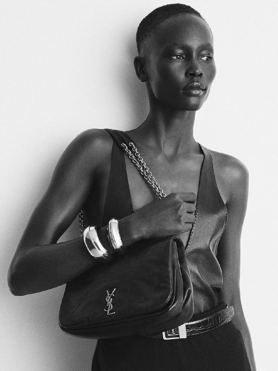 Оригінальна Jamie 4.3 Shoulder Bag Saint laurent – боковий вид