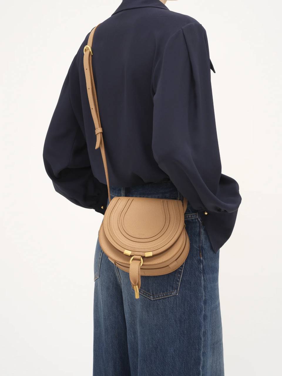 Saddle Shoulder Bag Chloe – Гарантія оригінальності – боковий вид