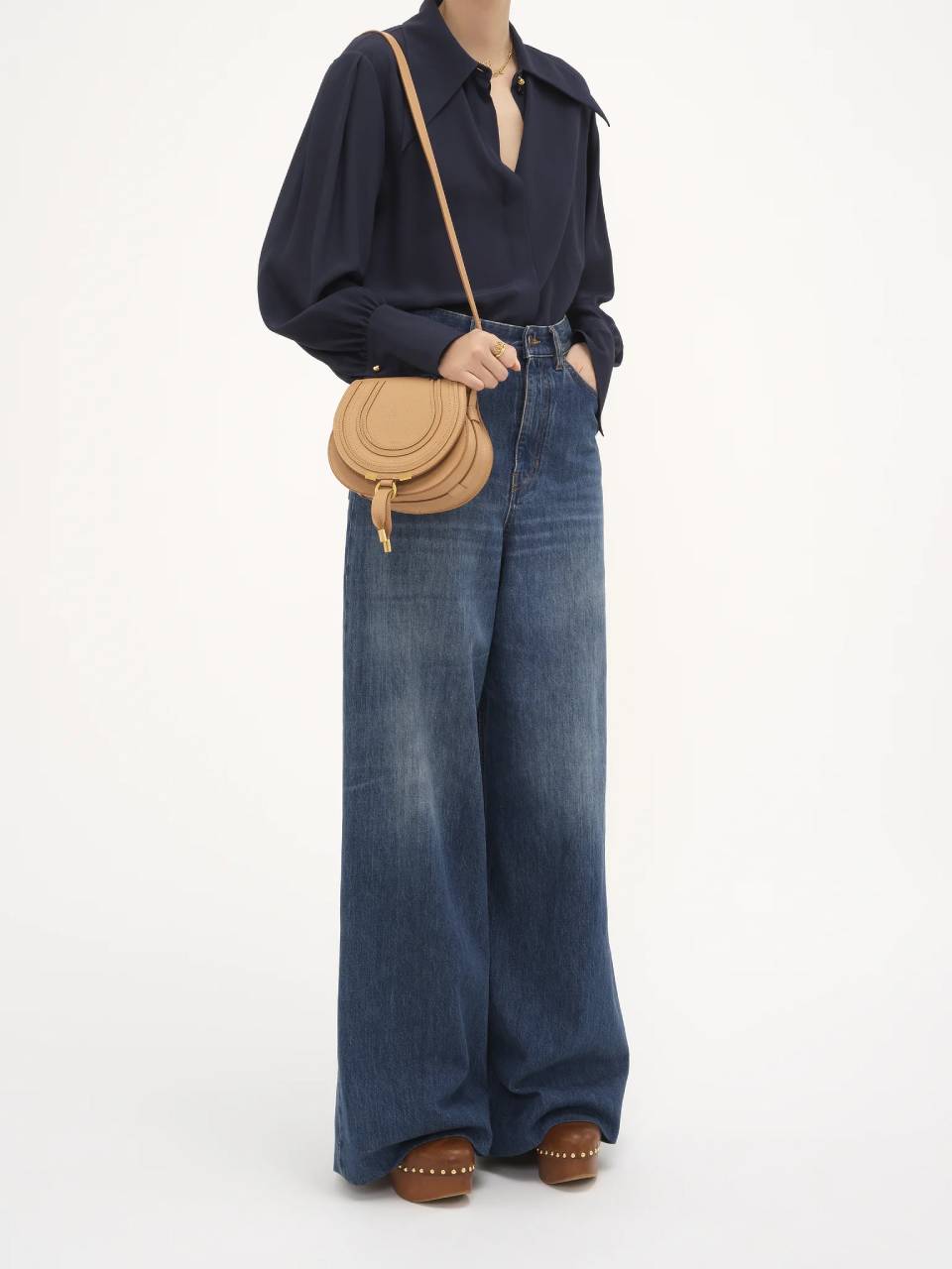 Saddle Shoulder Bag Chloe – Гарантія оригінальності – детальний вид