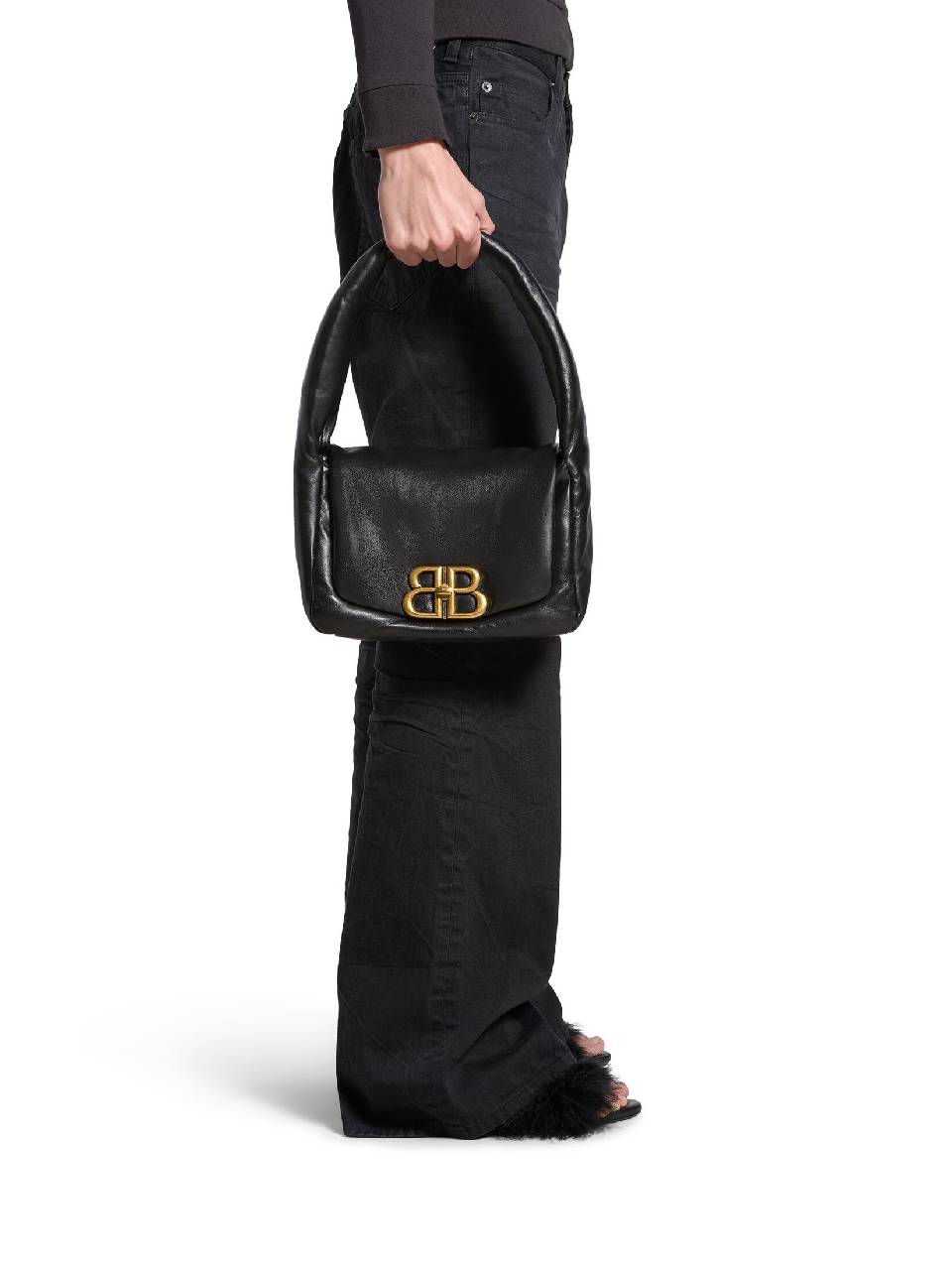 Оригінальна Monaco Shoulder Bag S Balenciaga – боковий вид