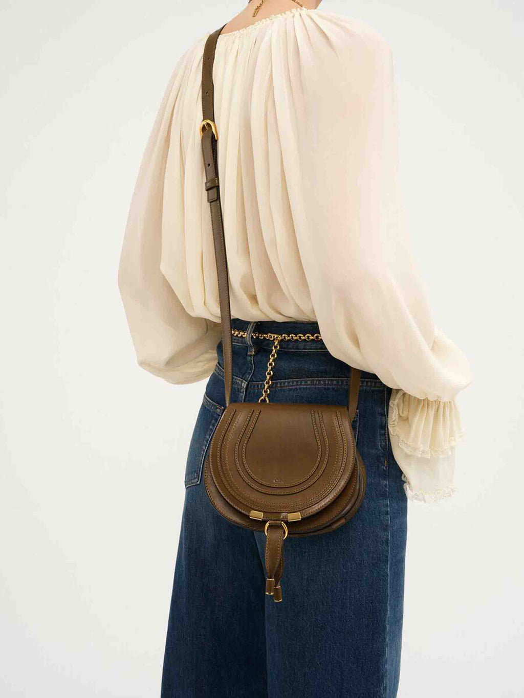 Bolso Bandolera Marcie S Chloe – Гарантія оригінальності – вид ззаду