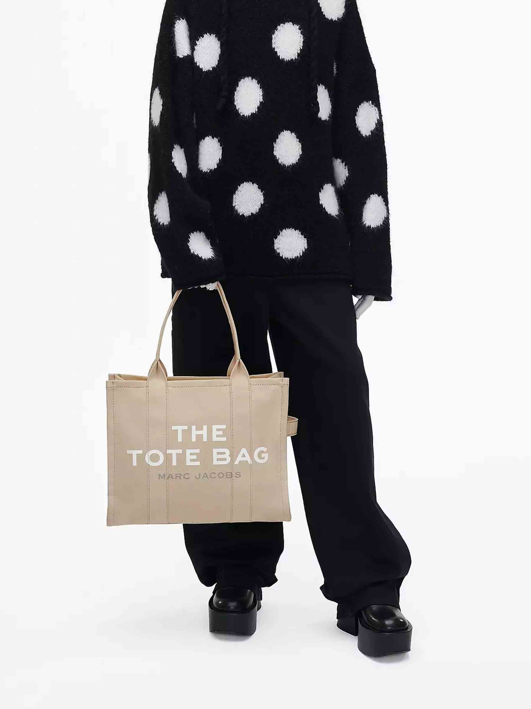 The Tote Bag Canvas Shoulder Bag Maxi Marc jacobs – Гарантія оригінальності – вид ззаду