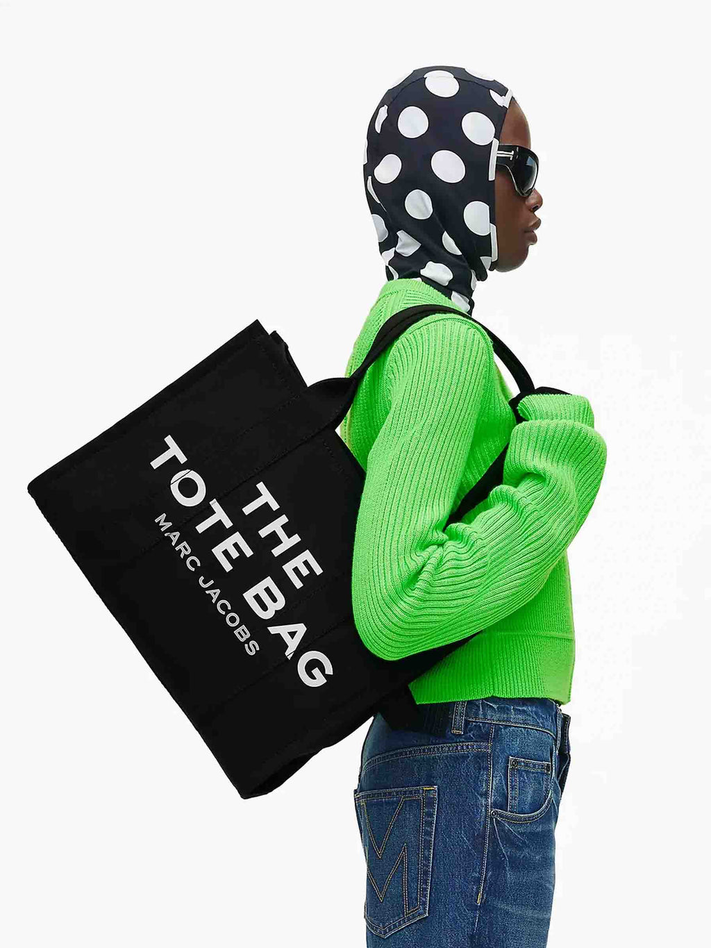 The Tote Bag Canvas Shoulder Bag Maxi Marc jacobs – Гарантія оригінальності – детальний вид