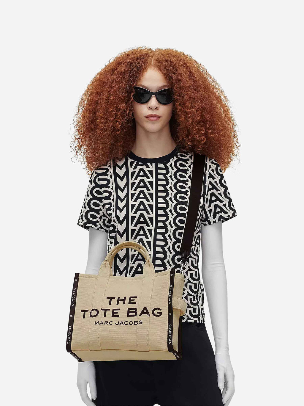 Jacquard M Tote Handbag Marc jacobs – Гарантія оригінальності – вид ззаду