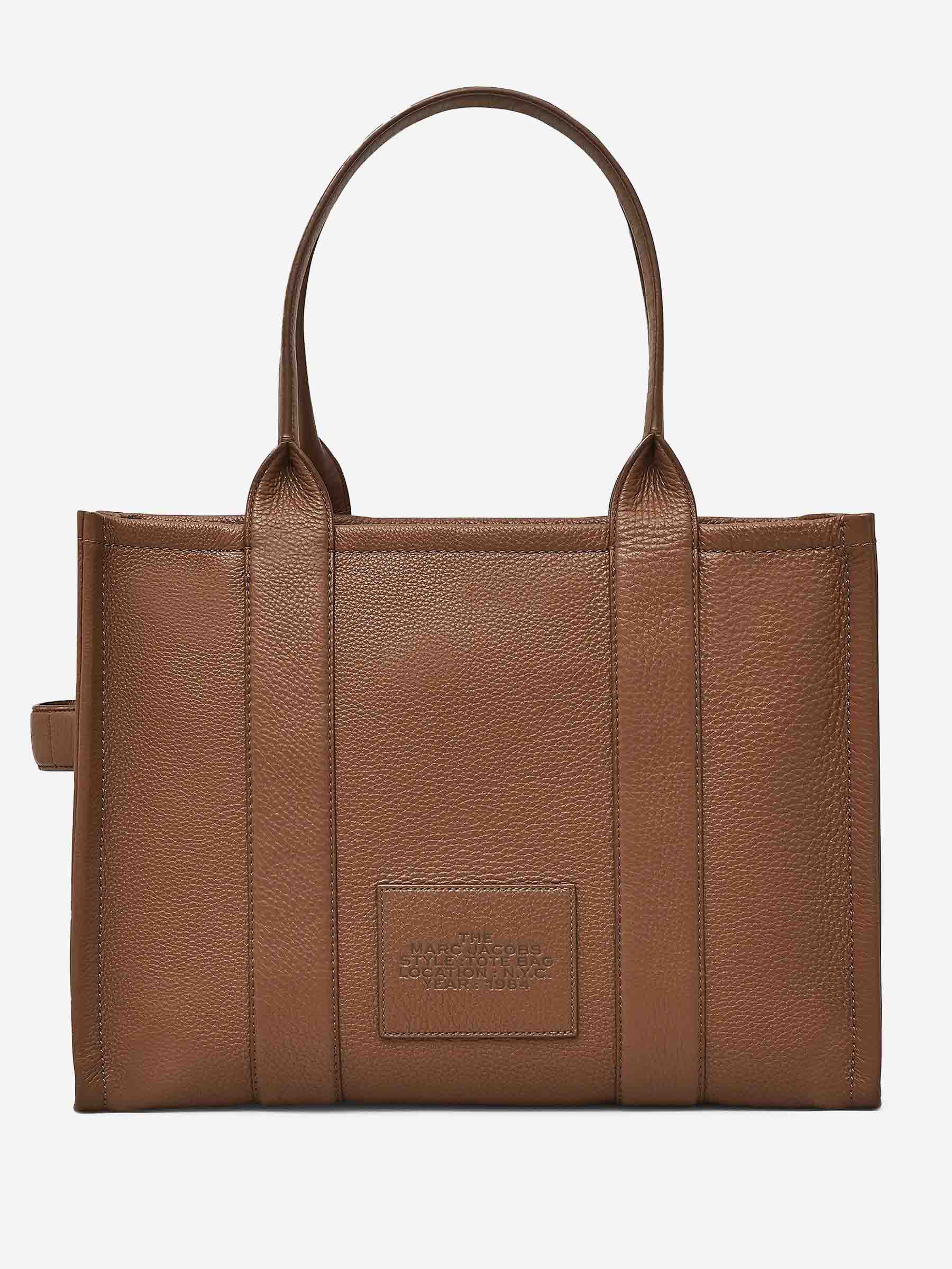 Maxi Leather Tote Bag Marc jacobs – Гарантія оригінальності – детальний вид