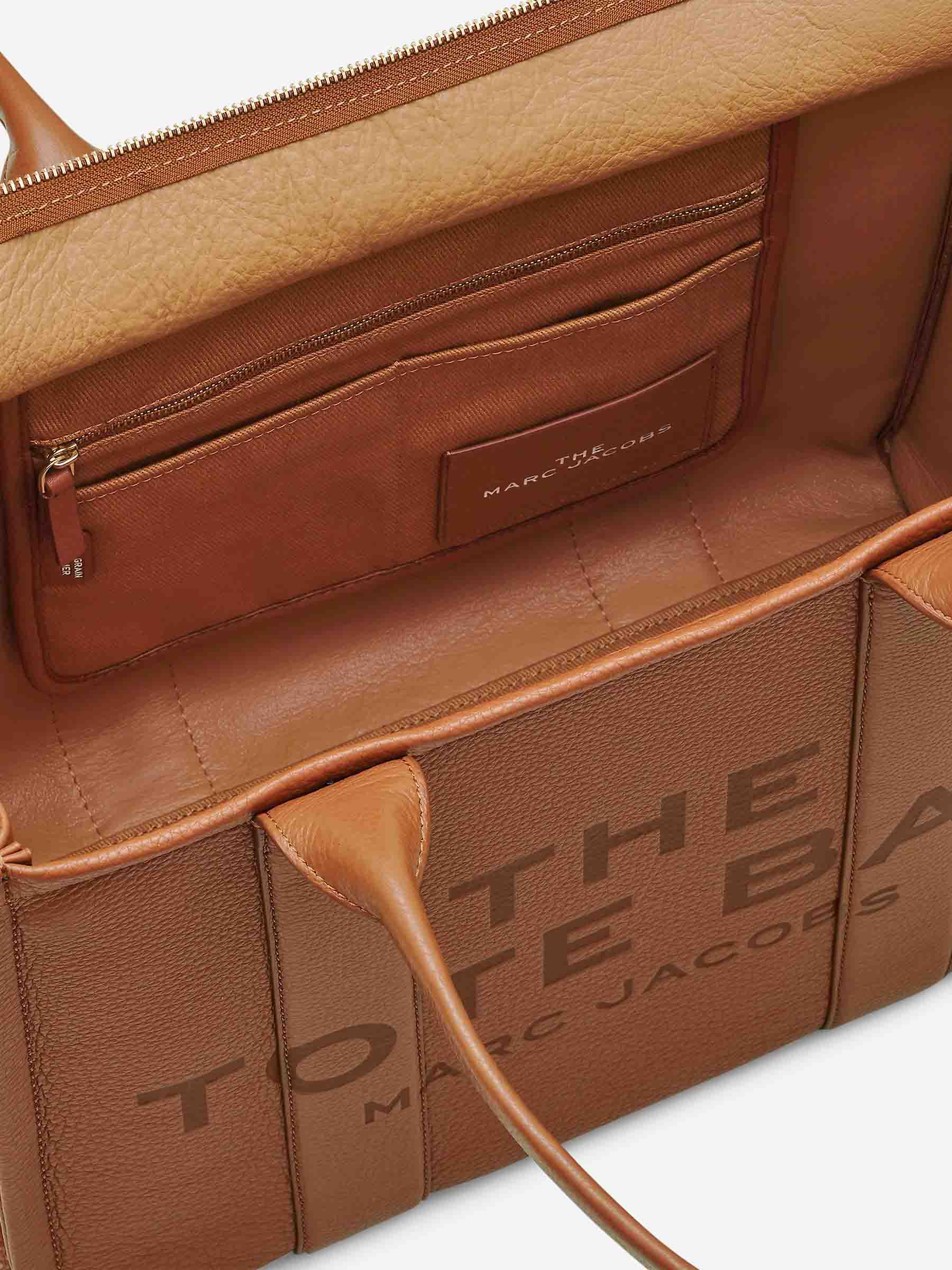 Maxi Leather Tote Bag Marc jacobs – Гарантія оригінальності – збільшений вид