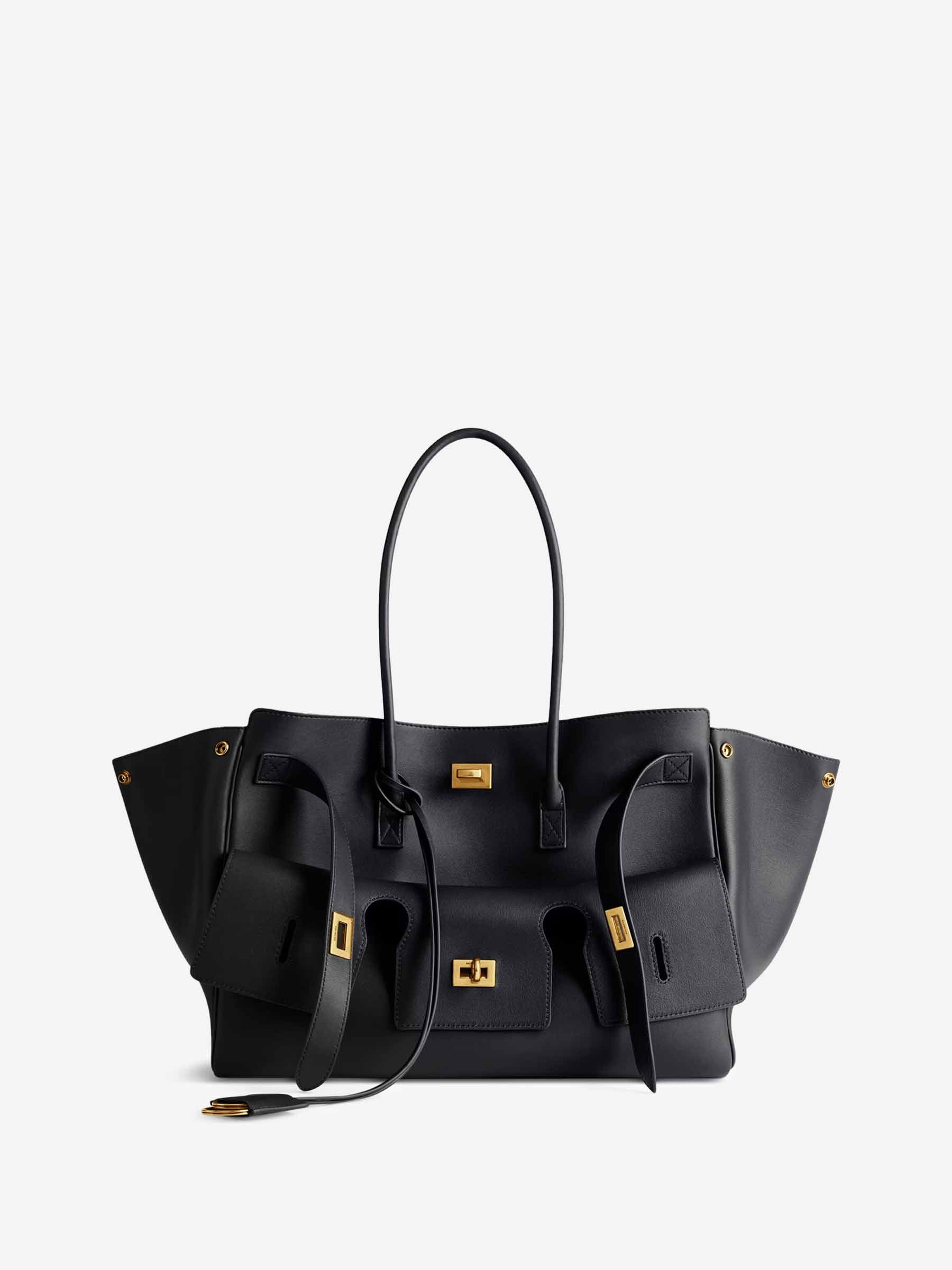 Carry All Bel Air Shoulder Bag Balenciaga оригінал – Купити в Україні – боковий вид