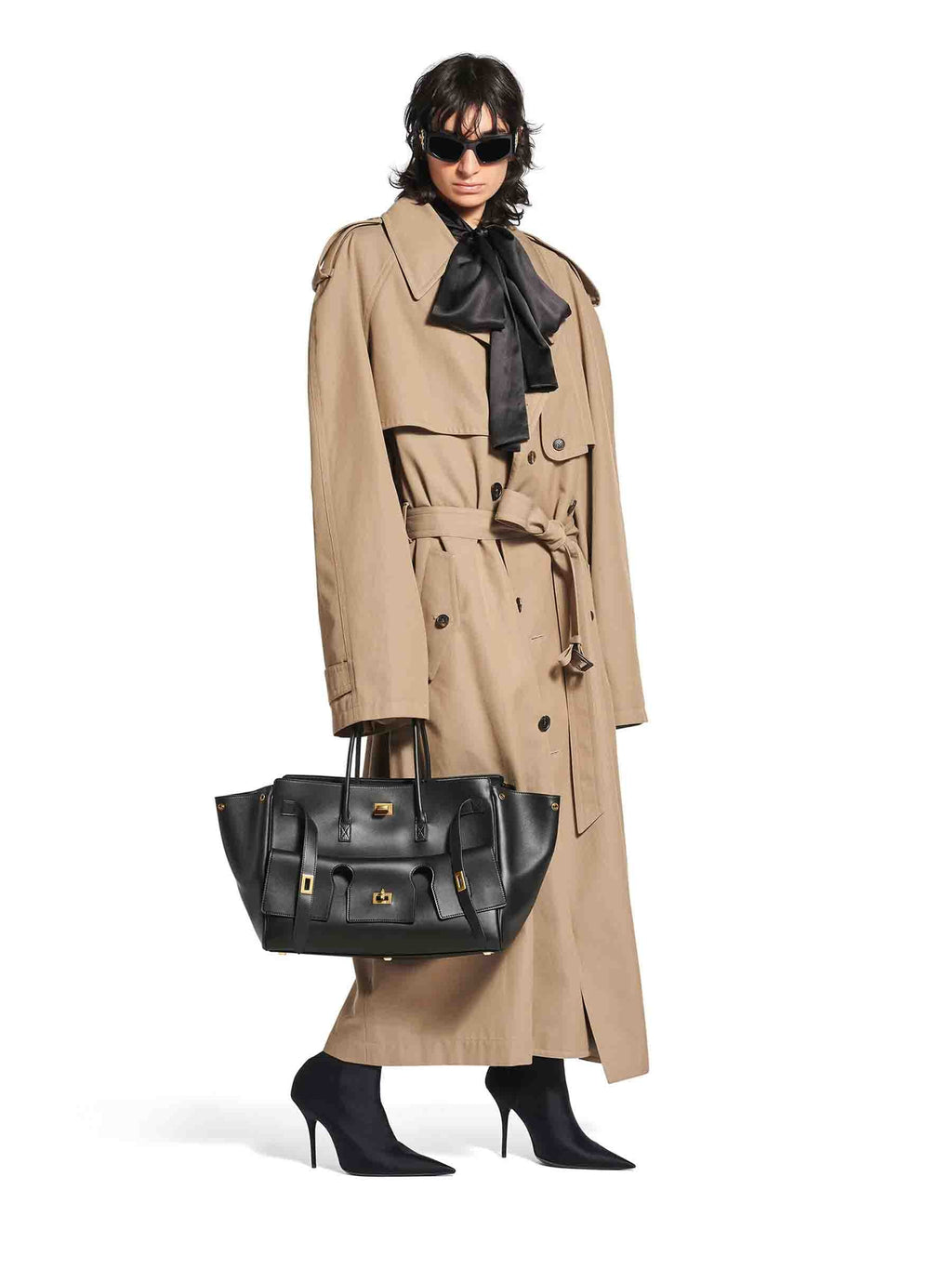 Carry All Bel Air Shoulder Bag Balenciaga оригінал – Купити в Україні – вид ззаду