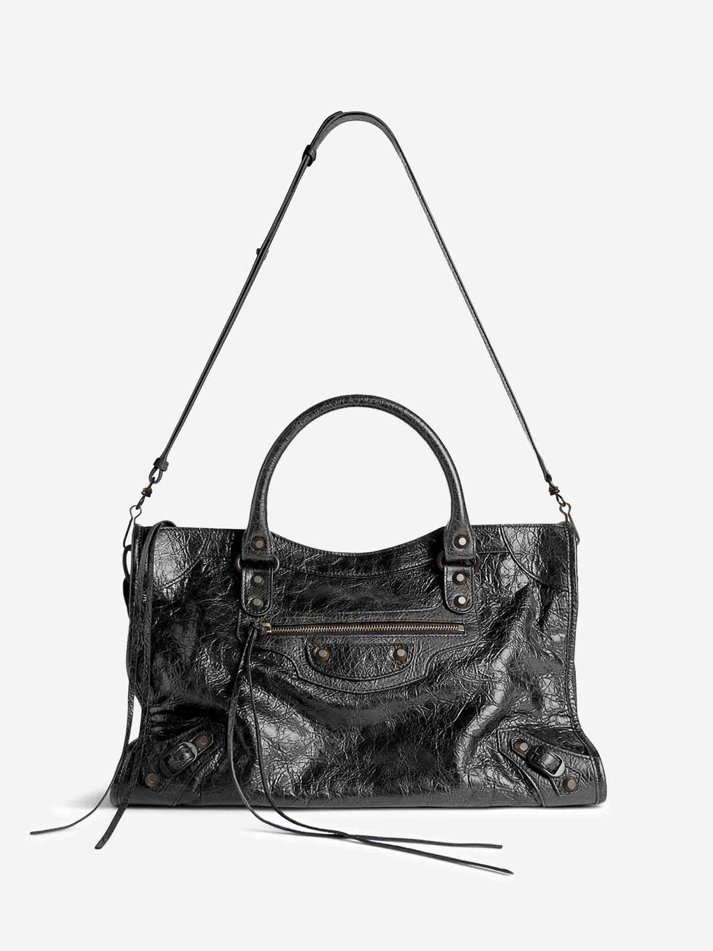 Le City Medium Bag Balenciaga оригінал – Купити в Україні – боковий вид