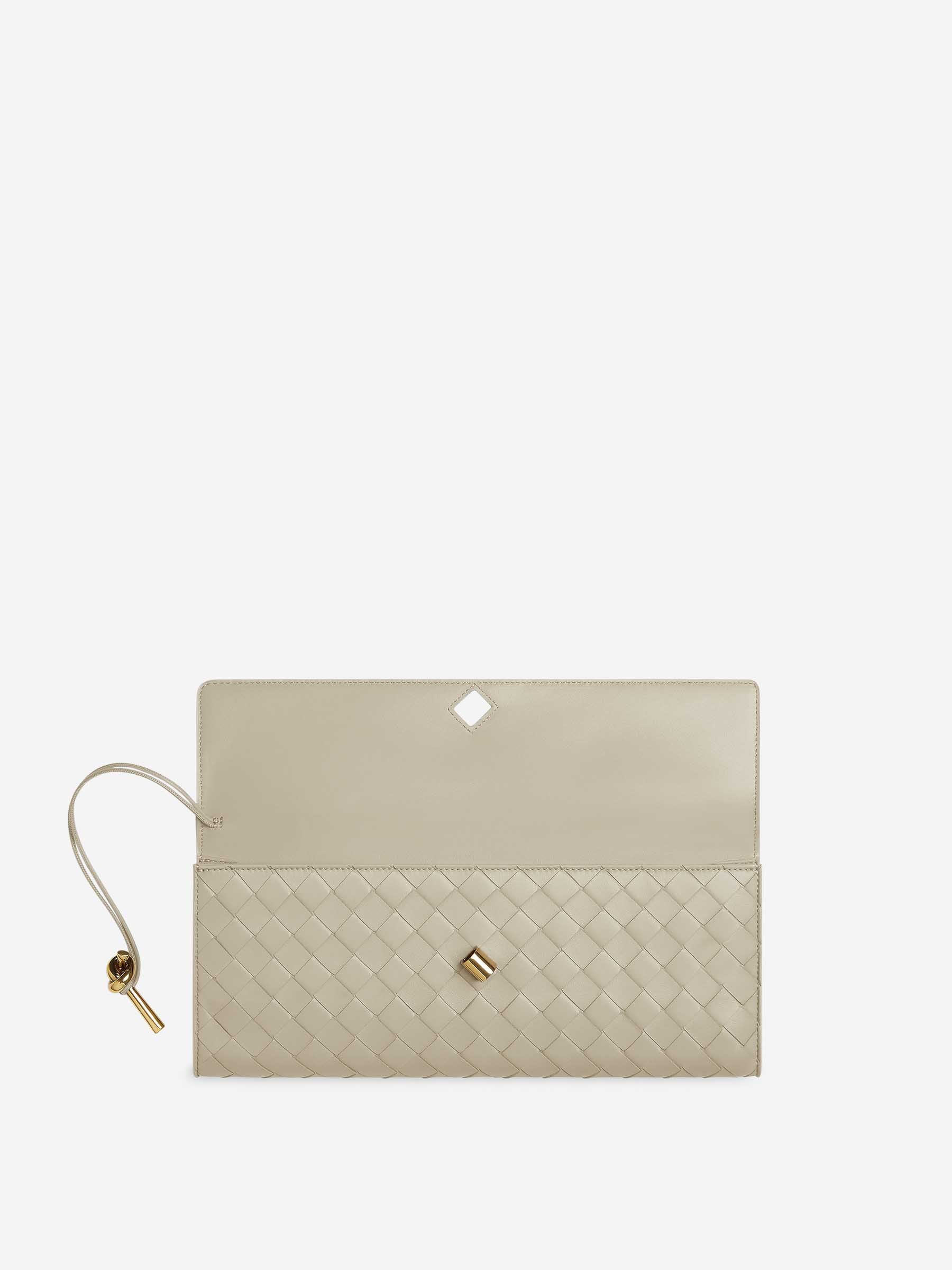 Andiamo Clutch Handbag Bottega veneta – Гарантія оригінальності – детальний вид