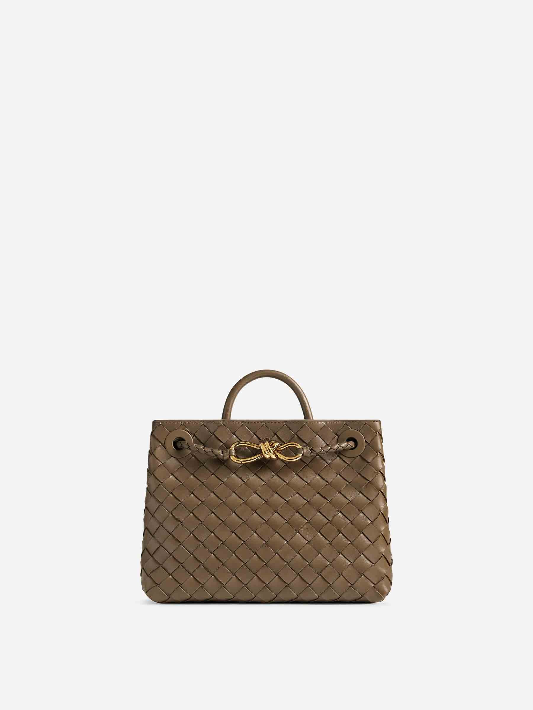 Оригінальна Andiamo Small Shoulder Bag Bottega veneta – боковий вид