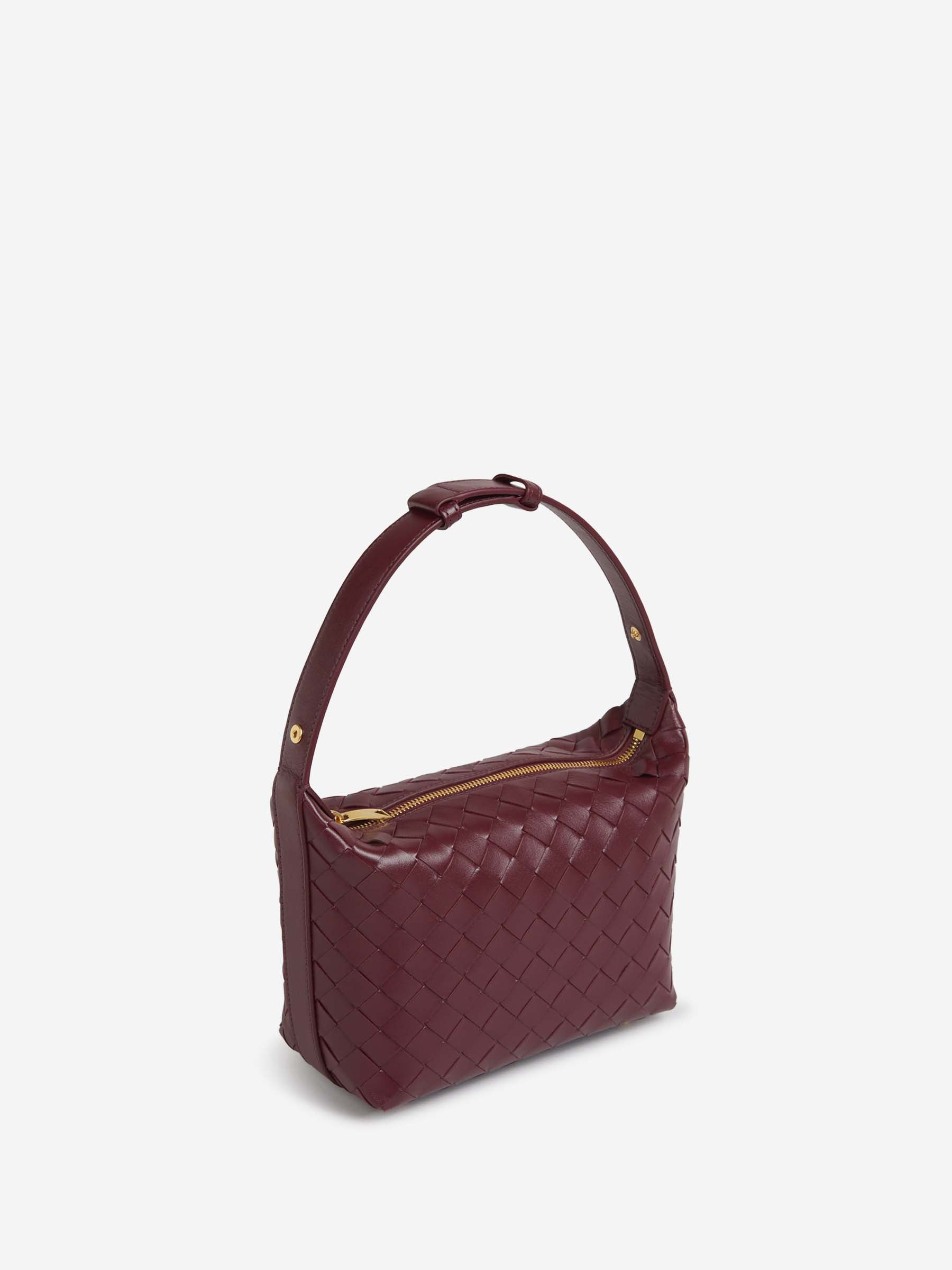 Оригінальна Mini Wallace Shoulder Bag Bottega veneta – вид ззаду