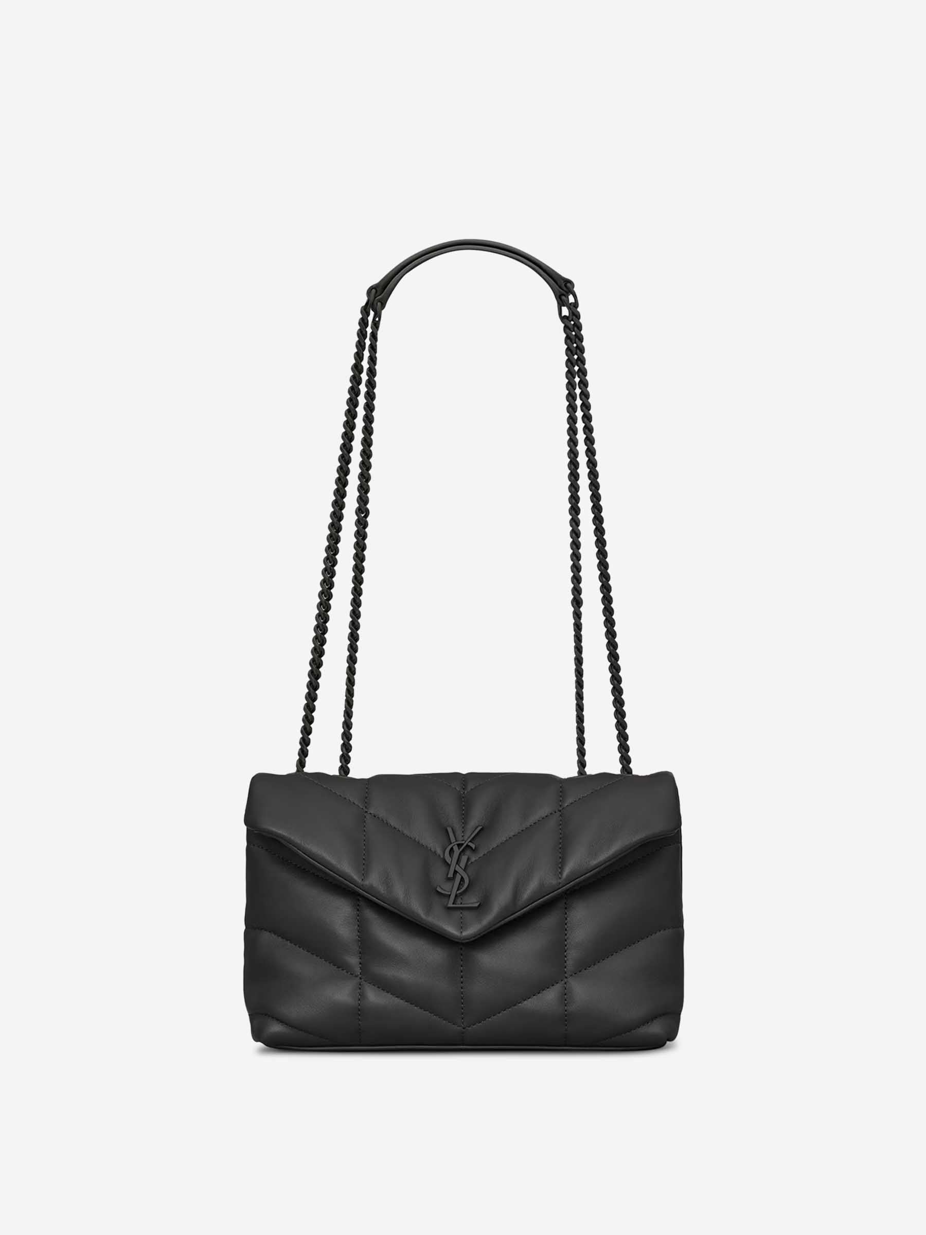 Оригінальна Puffer Toy Shoulder Bag Saint laurent – боковий вид