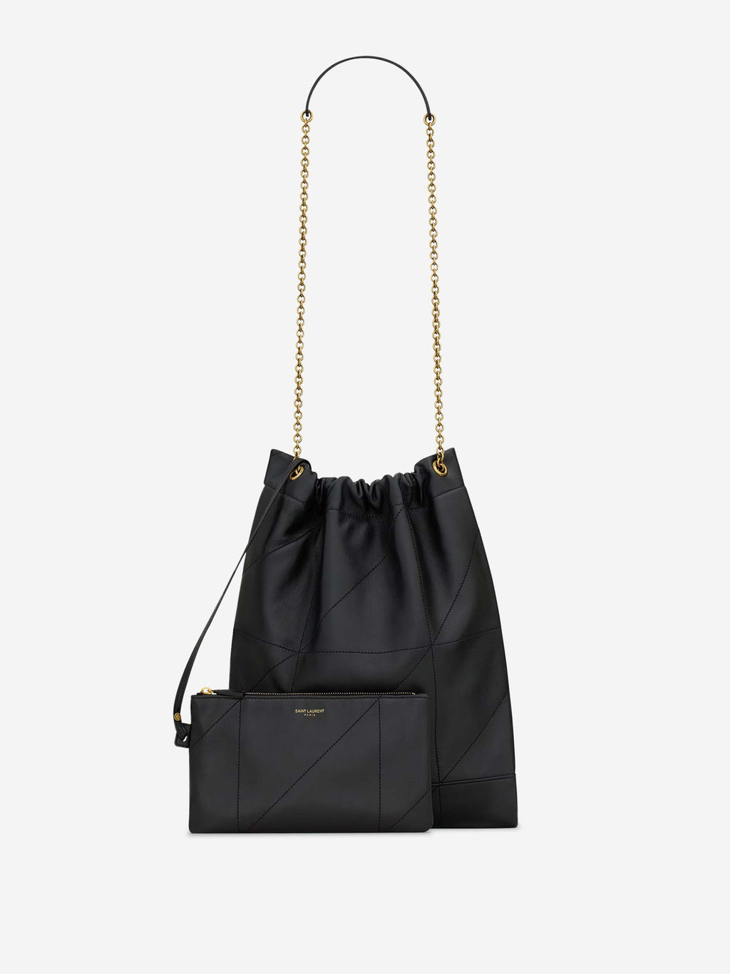 Jamie Pochon Shoulder Bag Saint laurent – Гарантія оригінальності – вид ззаду