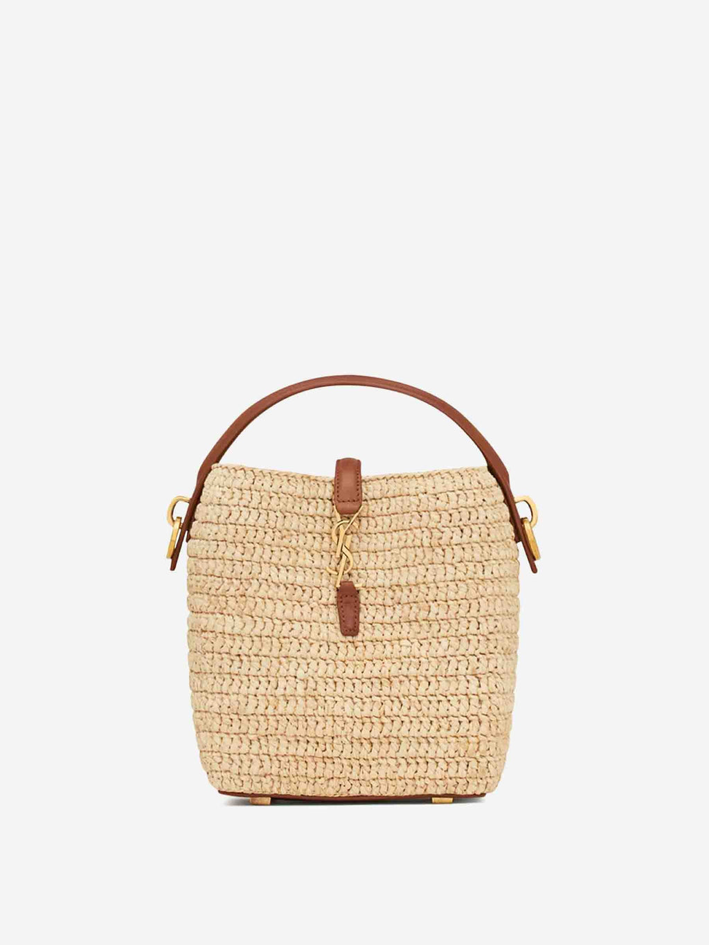 Le 37 Raffia Mini Bag Saint laurent – Гарантія оригінальності – боковий вид