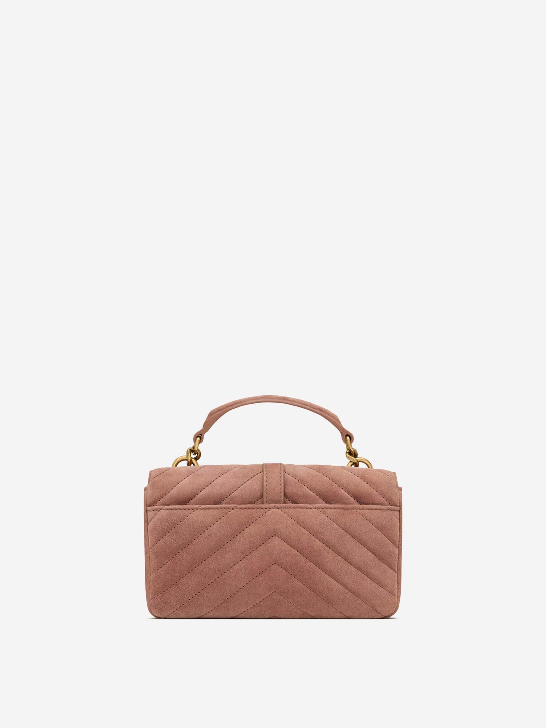 College Suede Shoulder Bag Saint laurent оригінал – Купити в Україні – збільшений вид