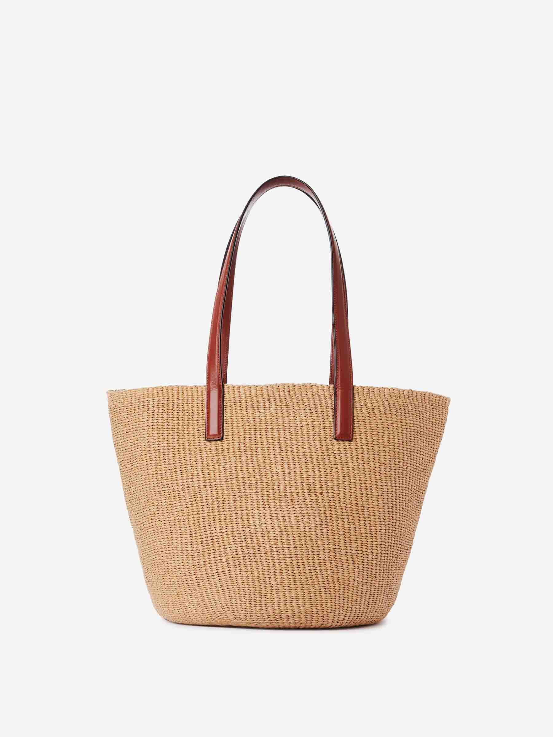 Horse Medal Raffia Tote Bag Chloe оригінал – Купити в Україні – детальний вид