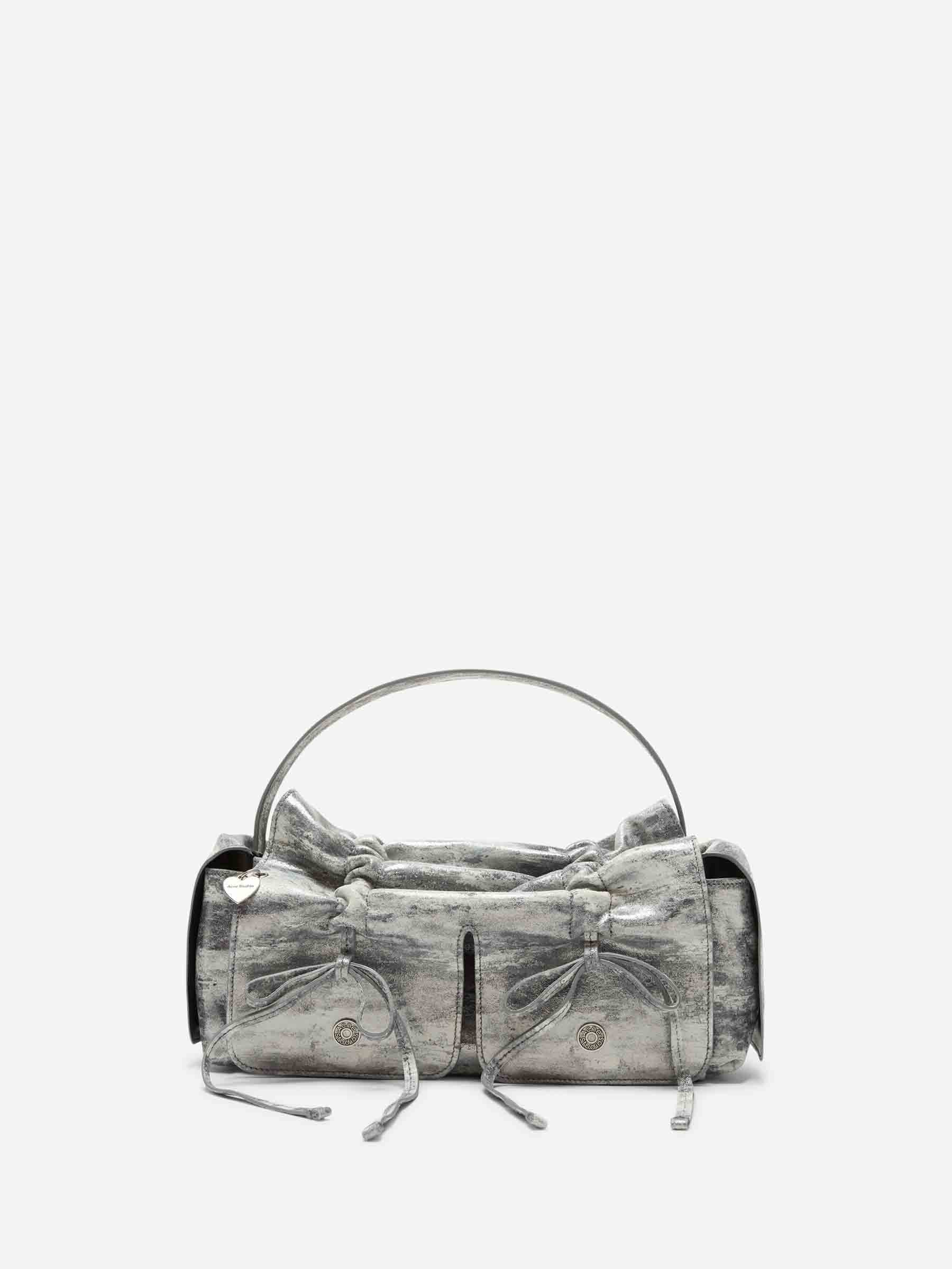 Dirty Snow Shoulder Bag Acne studios – Гарантія оригінальності – боковий вид