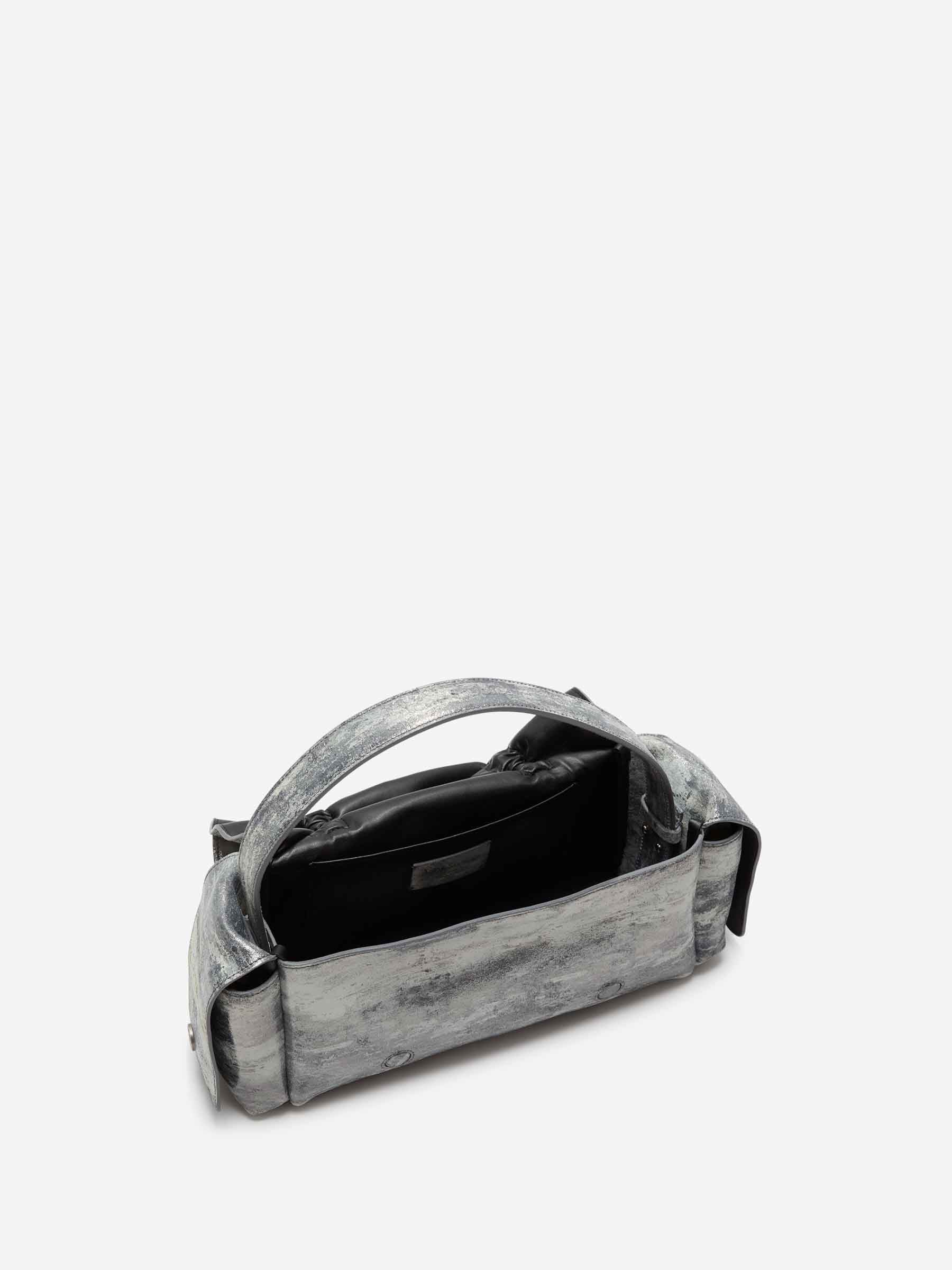 Dirty Snow Shoulder Bag Acne studios – Гарантія оригінальності – збільшений вид