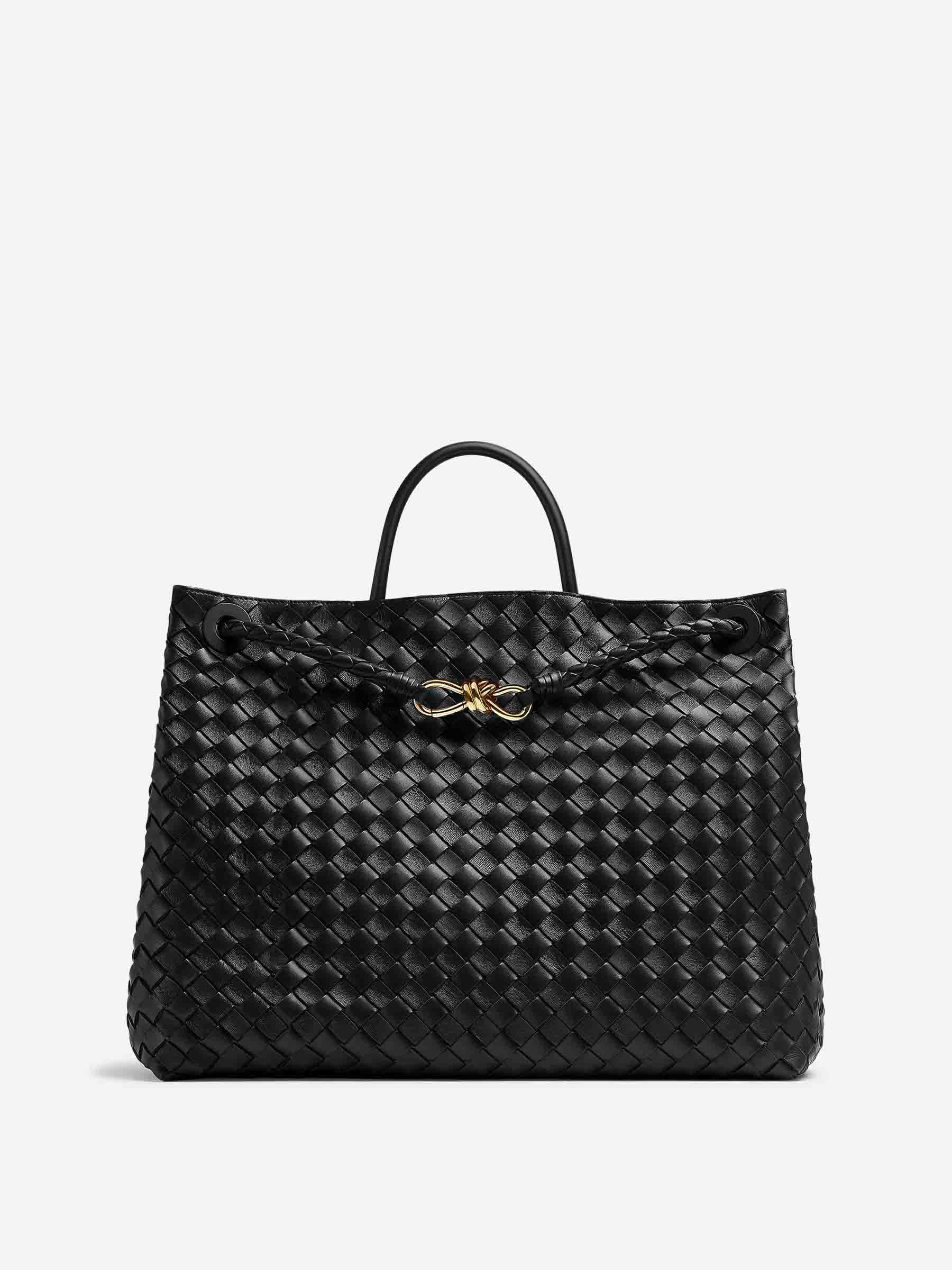 Оригінальна Andiamo Large Shoulder Bag Bottega veneta – боковий вид