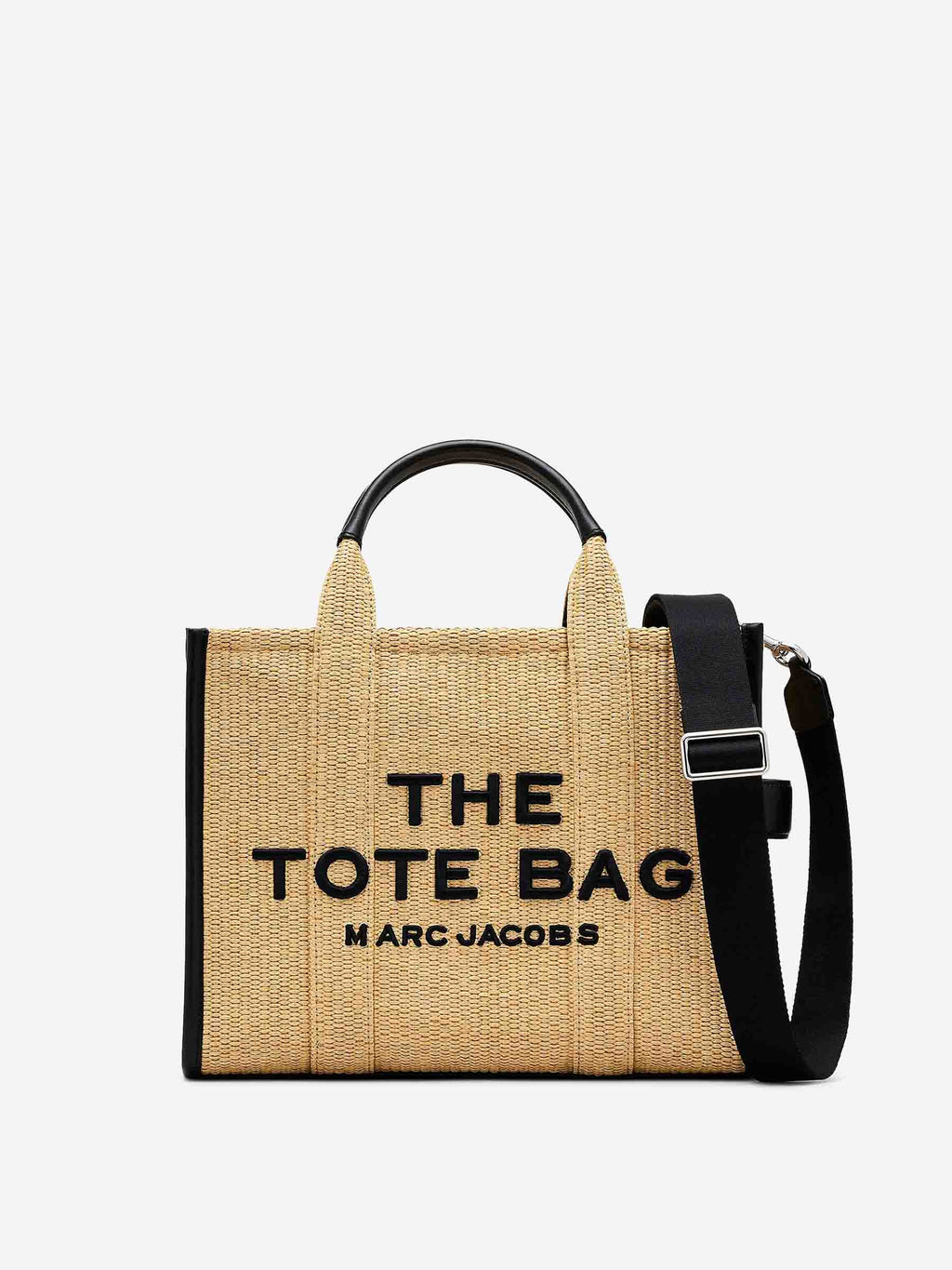 Оригінальна The Woven Medium Tote Bag Marc jacobs – боковий вид