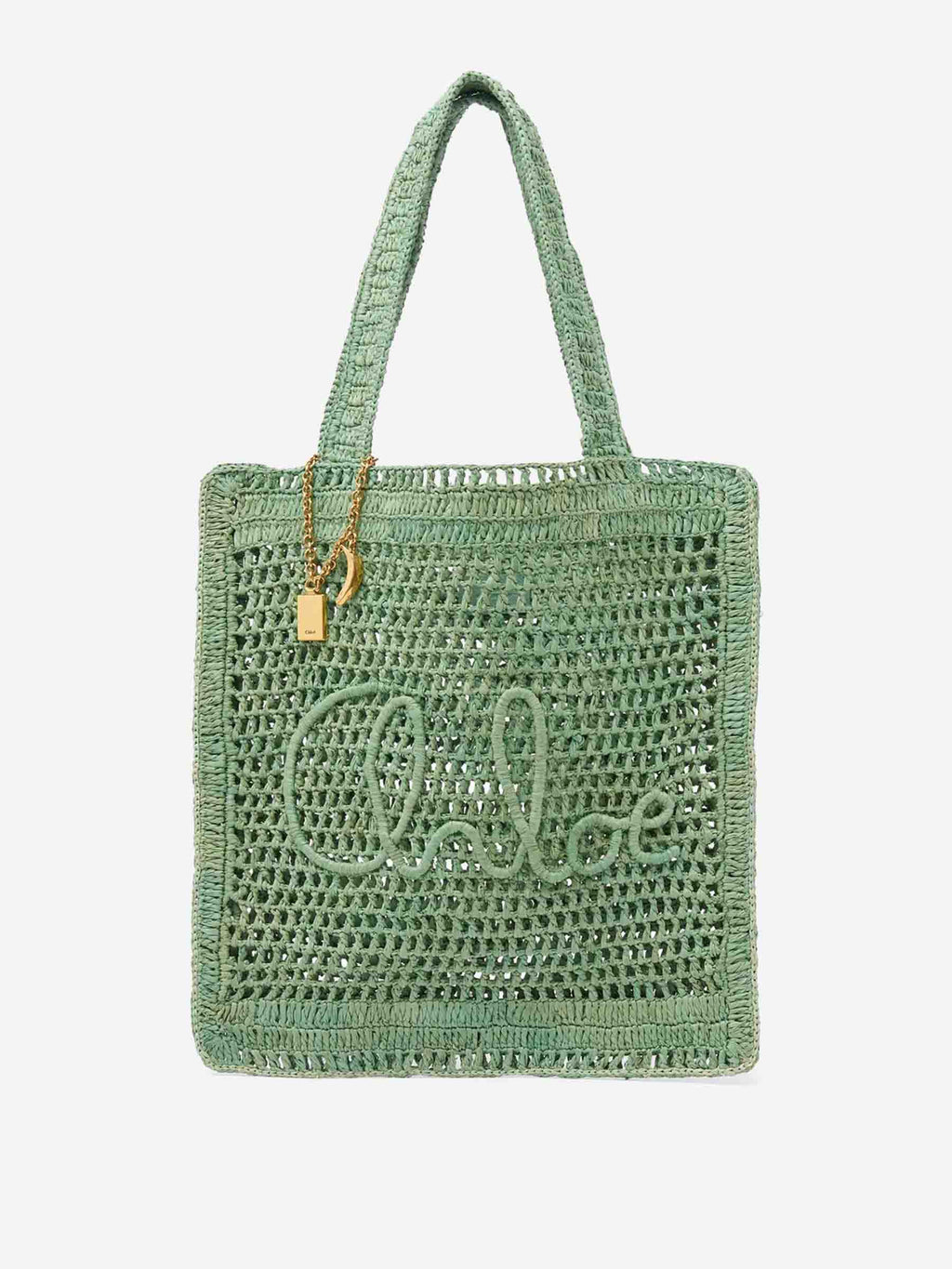 Summer Banana Raffia Tote Bag Chloe оригінал – Купити в Україні – боковий вид