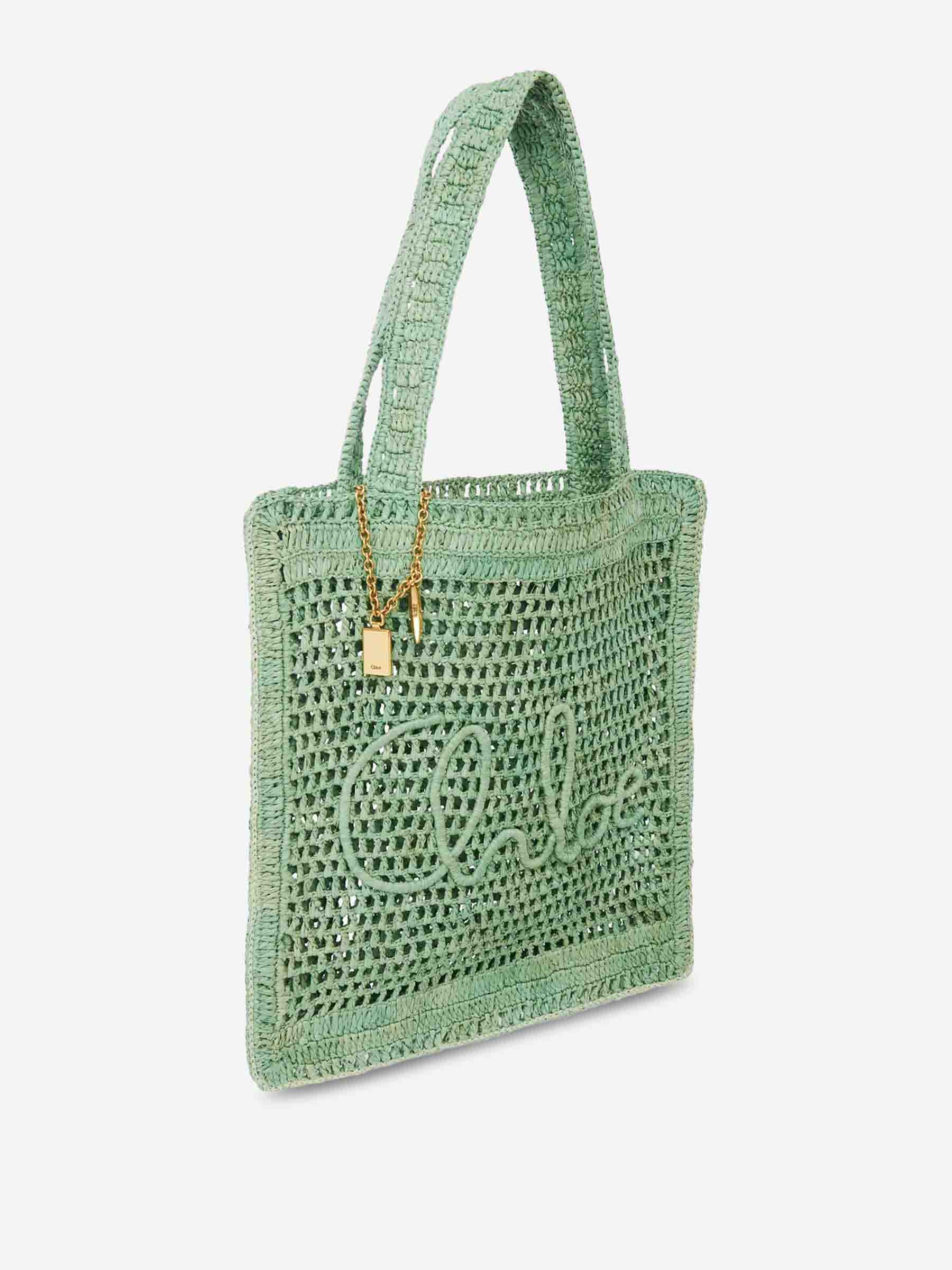 Summer Banana Raffia Tote Bag Chloe оригінал – Купити в Україні – детальний вид