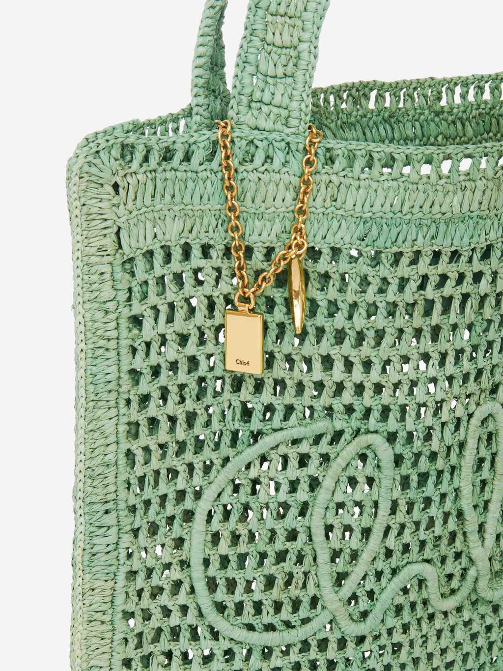 Summer Banana Raffia Tote Bag Chloe оригінал – Купити в Україні – збільшений вид