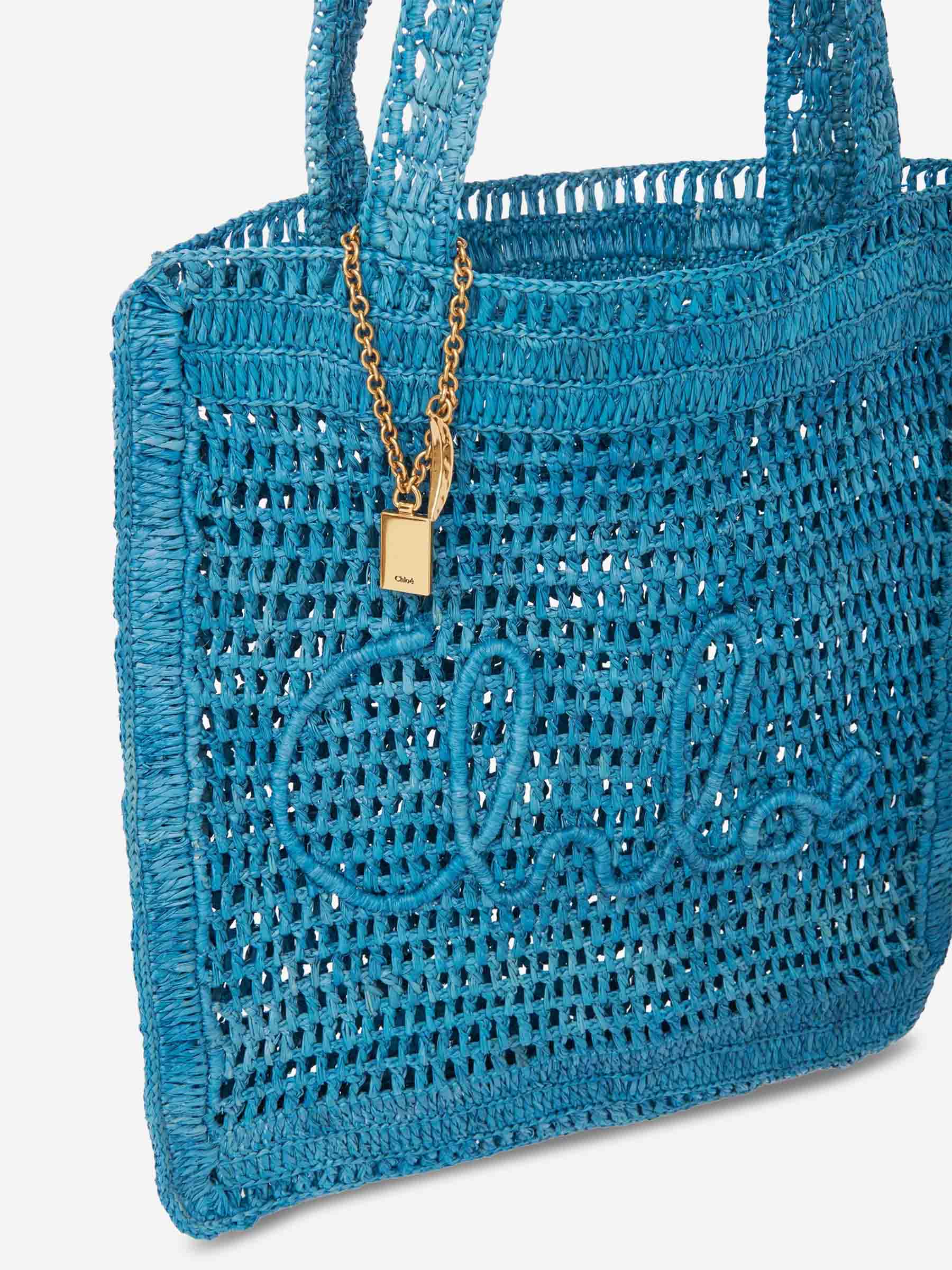 Оригінальна Raffia Tote Bag Chloe – збільшений вид