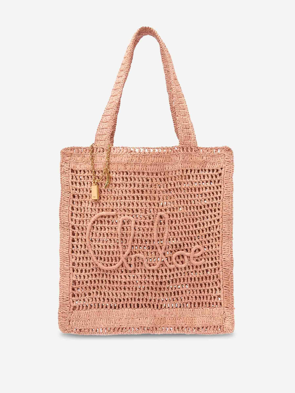 Summer Banana Raffia Tote Bag Chloe оригінал – Купити в Україні – боковий вид