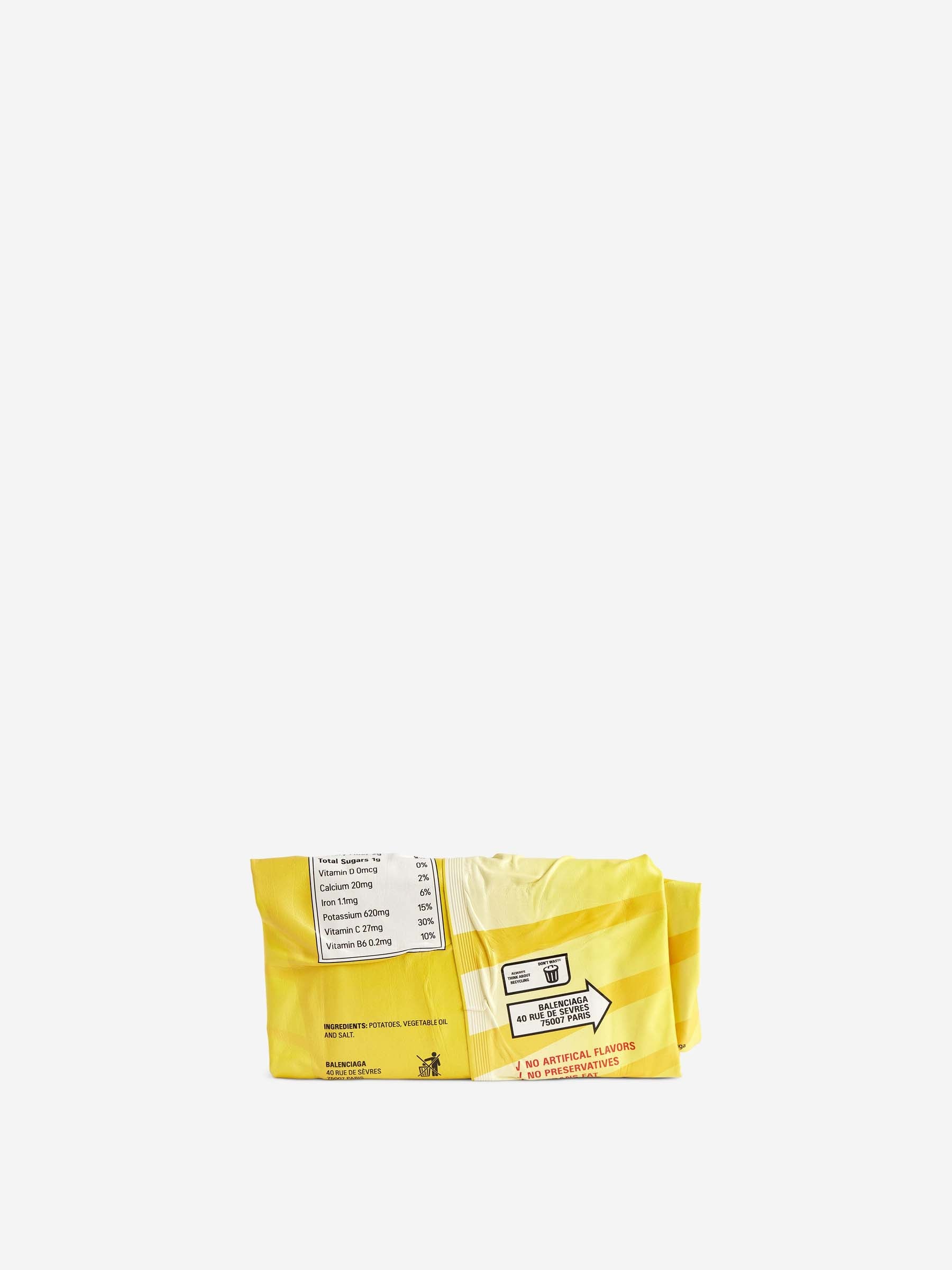 Chips Clutch Bag Balenciaga – Гарантія оригінальності – вид ззаду