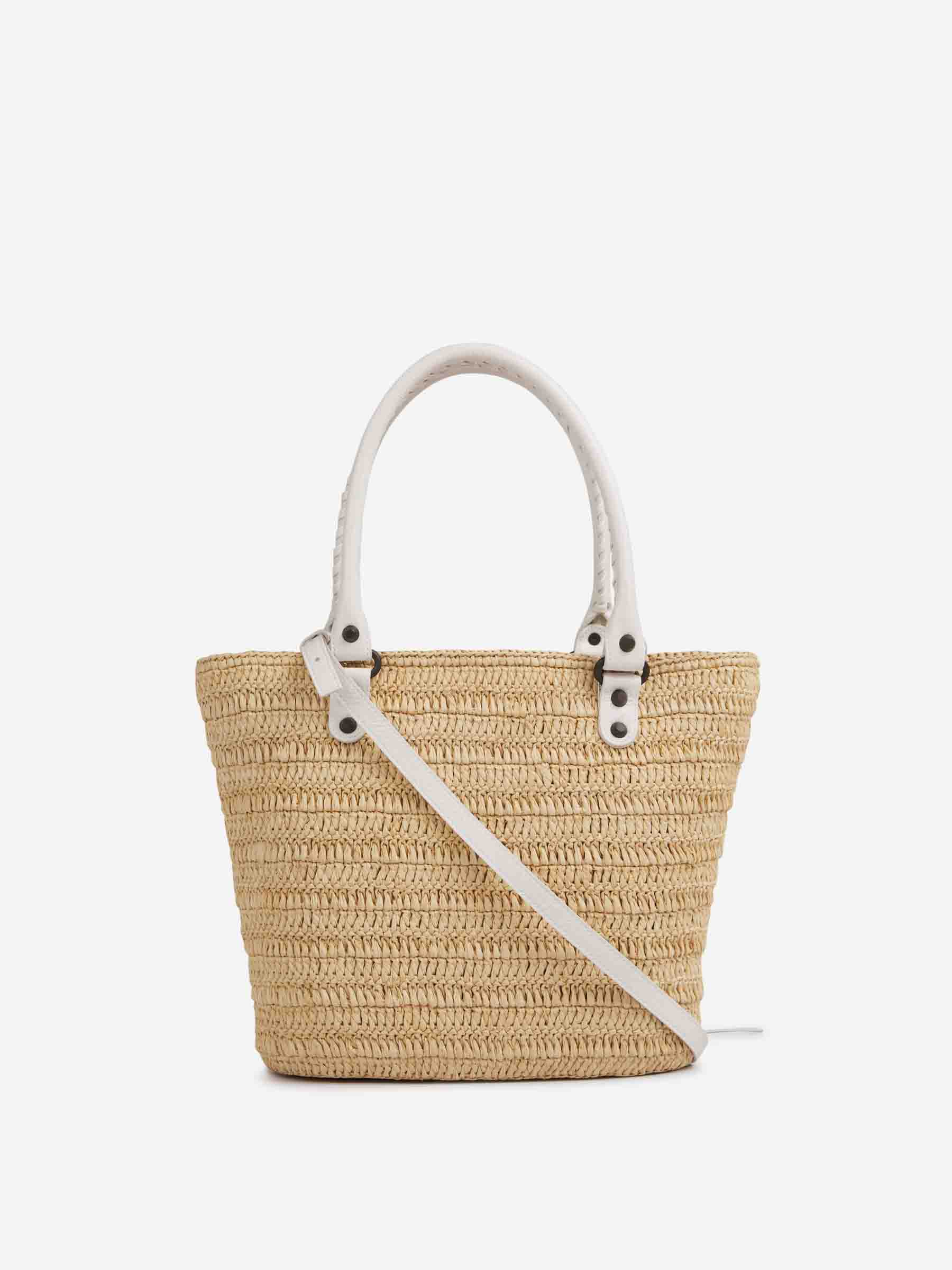 Оригінальна Raffia Crossbody Bag Balenciaga – збільшений вид