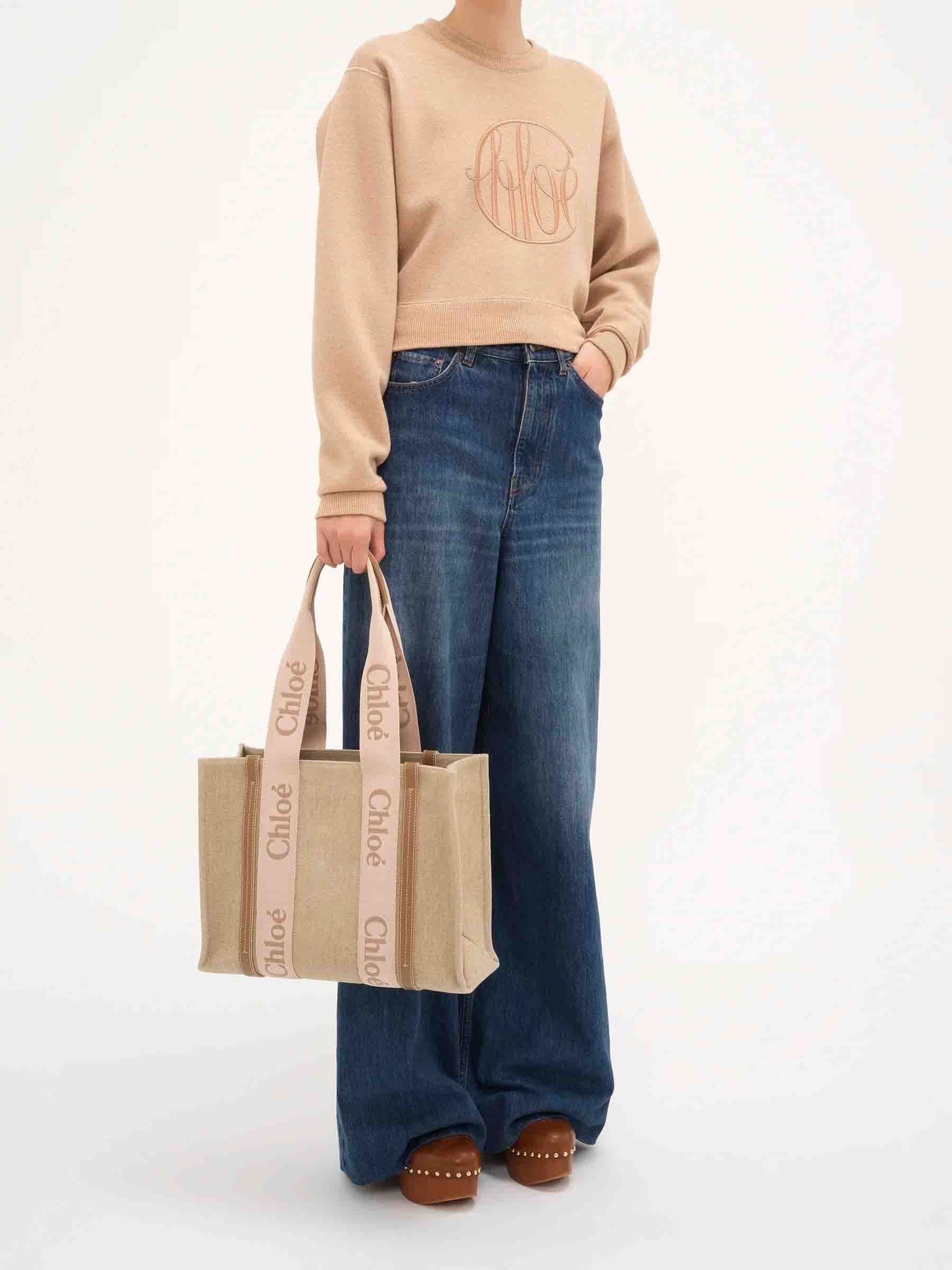 Оригінальна Woody Tote Bag Chloe – вид ззаду