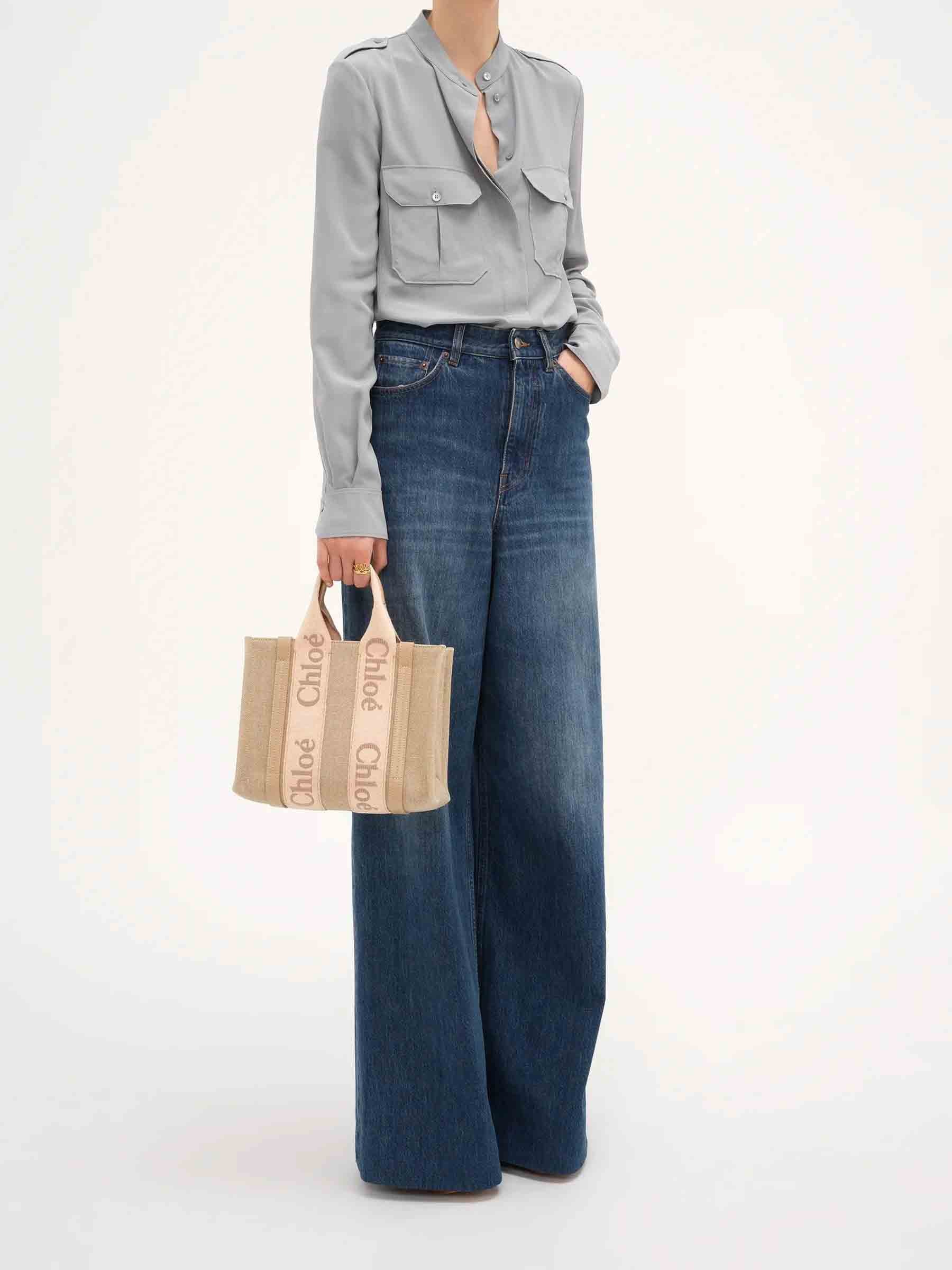 Woody Mini Tote Bag Chloe – Гарантія оригінальності – вид ззаду