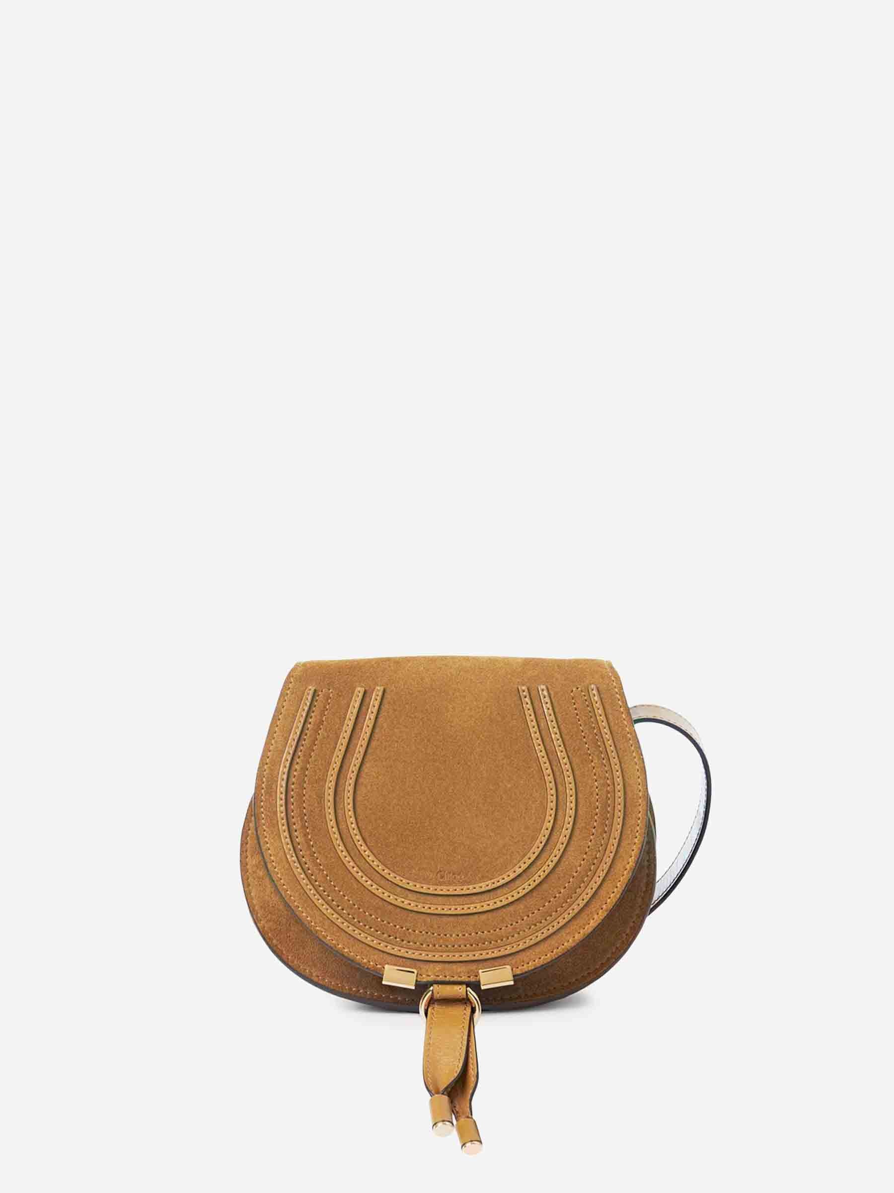 Оригінальна Marcie Saddle Crossbody Bag Chloe – боковий вид