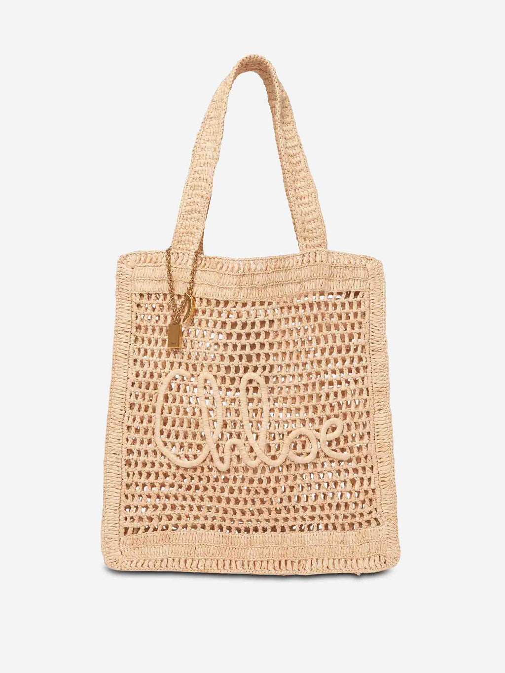Summer Banana Raffia Tote Bag Chloe оригінал – Купити в Україні – боковий вид