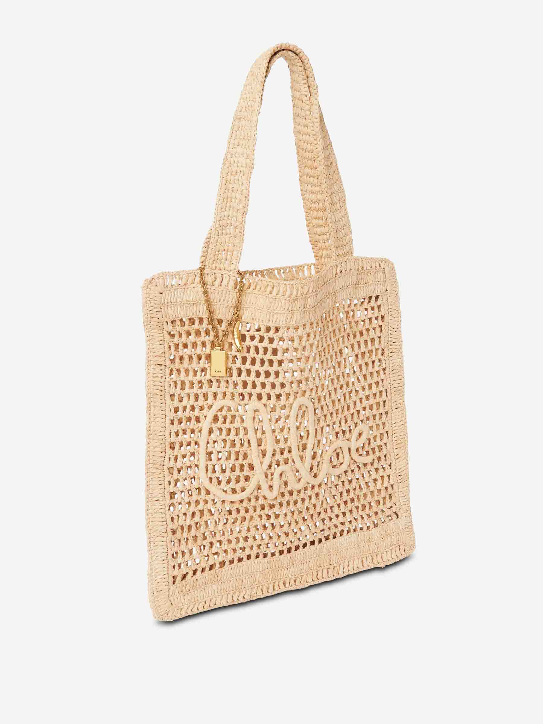 Summer Banana Raffia Tote Bag Chloe оригінал – Купити в Україні – детальний вид