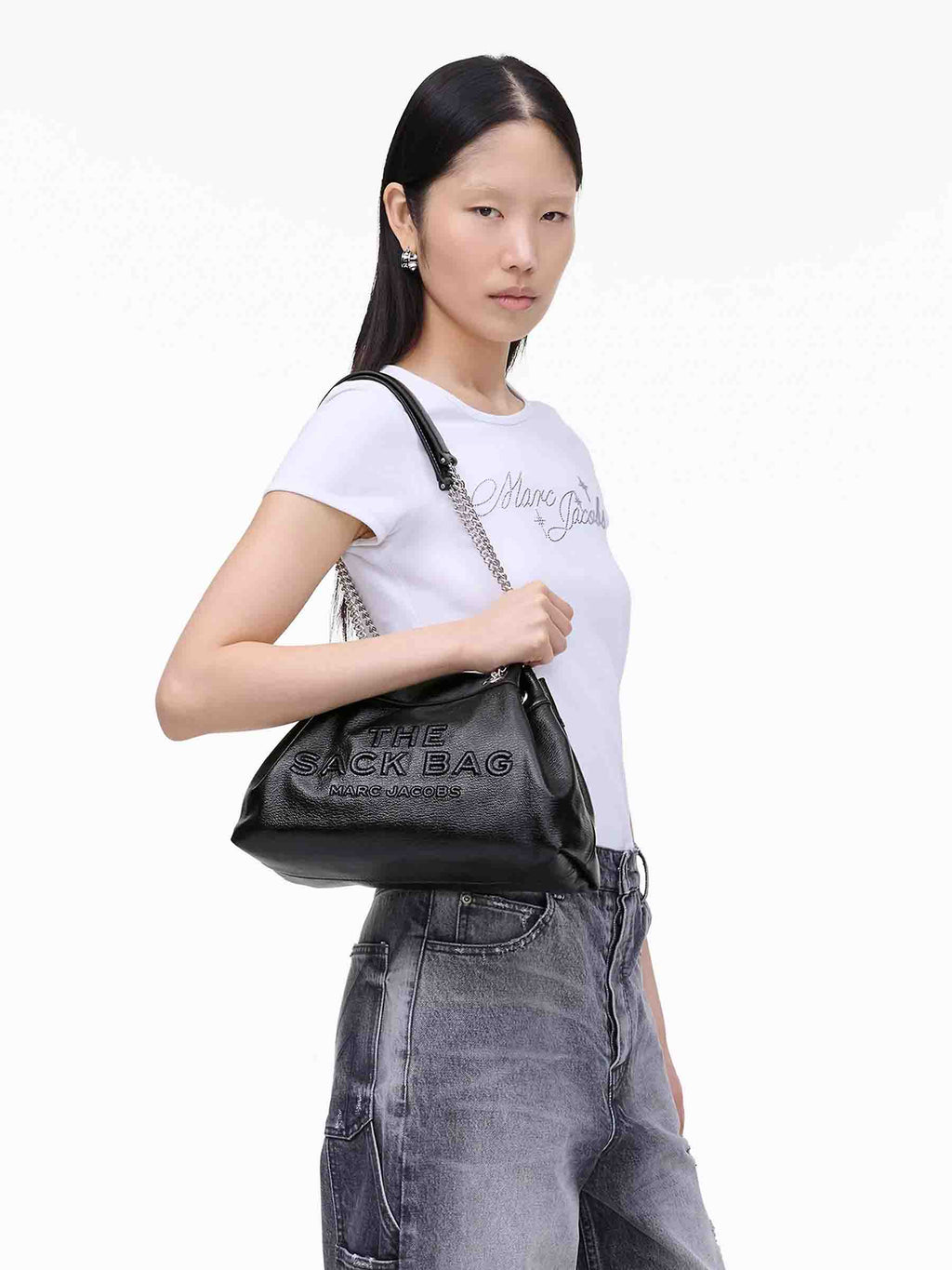 The Small Chain Sack Bag Marc jacobs – Гарантія оригінальності – вид ззаду