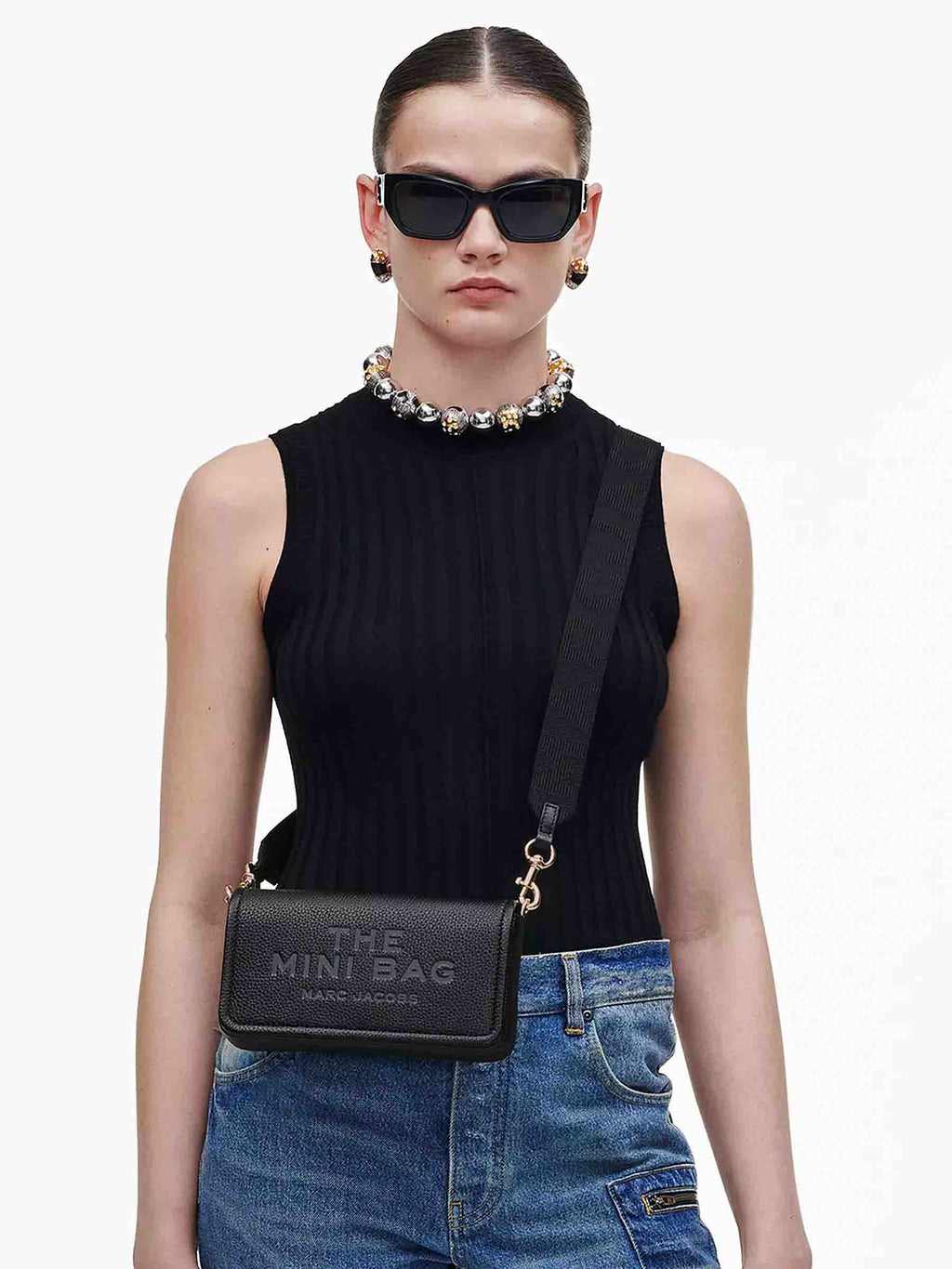 Оригінальна The Mini Bag Crossbody Bag Marc jacobs – вид ззаду