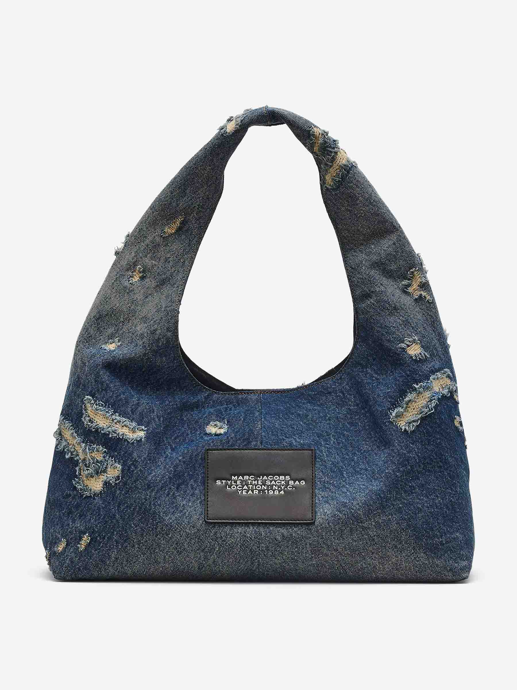 Оригінальна The Rip And Repair Denim Sack Bag Marc jacobs – детальний вид