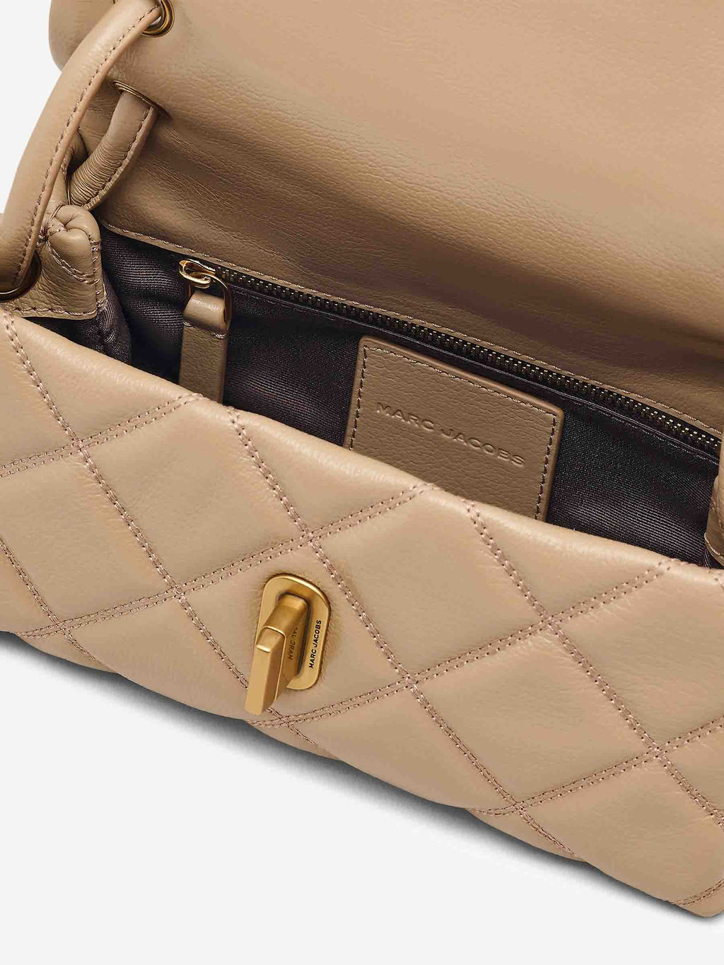 The Quilted Mini Dual Shoulder Bag Marc jacobs – Гарантія оригінальності – збільшений вид